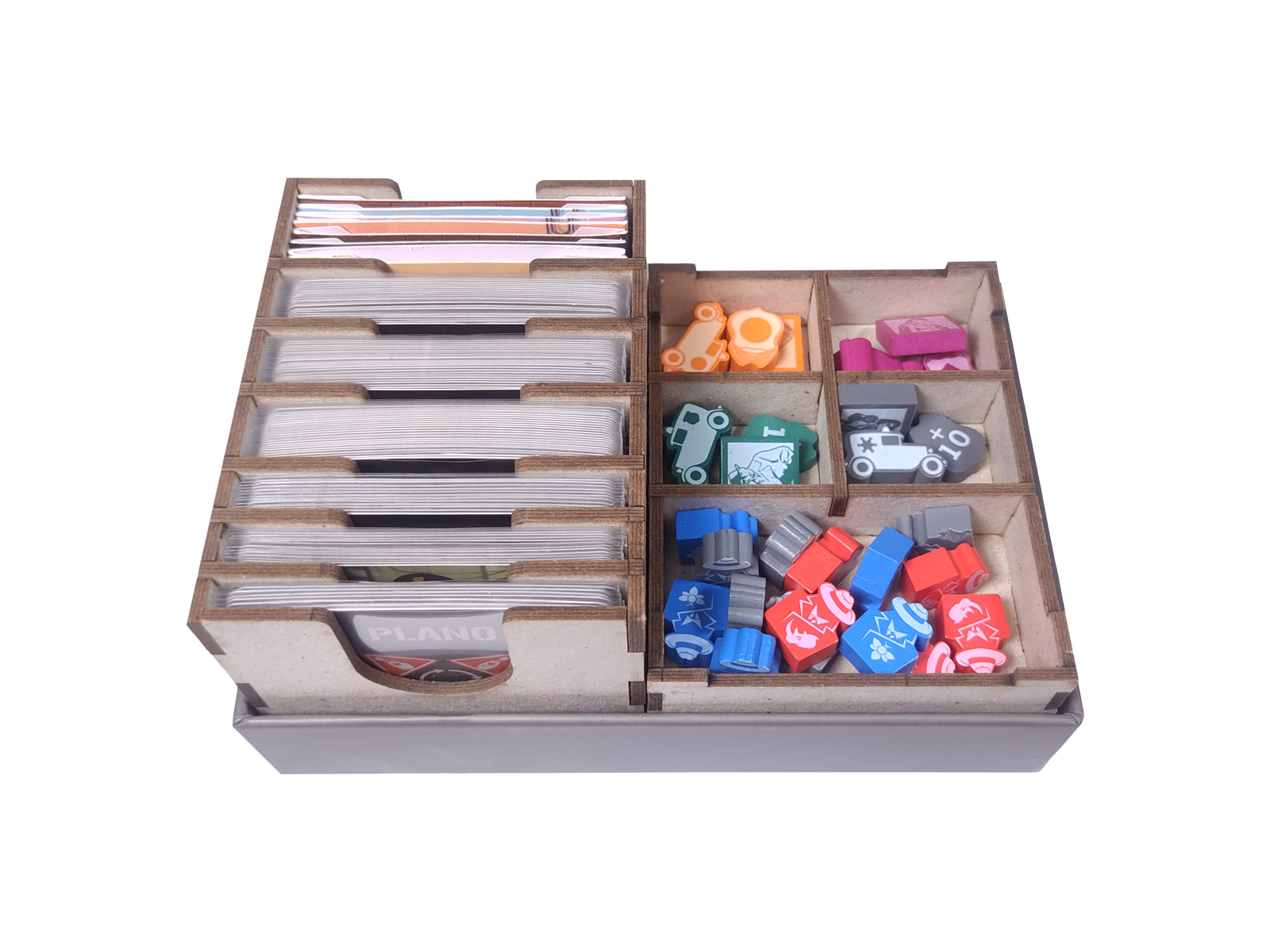 Organizador (SOFT INSERT PARANÁ) para Tiny Epic Crimes + Expansão
