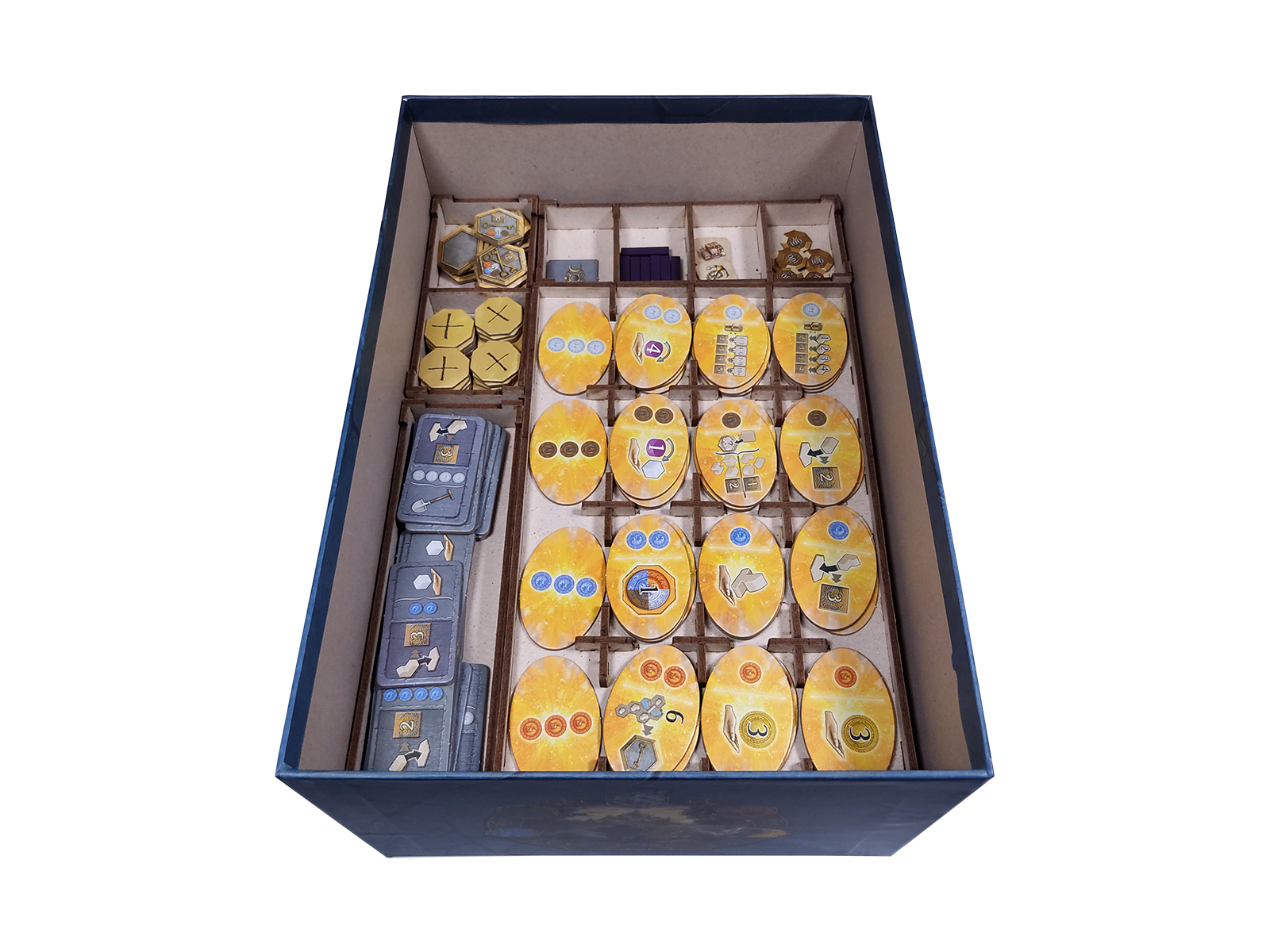 Organizador (SOFT INSERT PARANÁ) para Terra Mystica BIG BOX