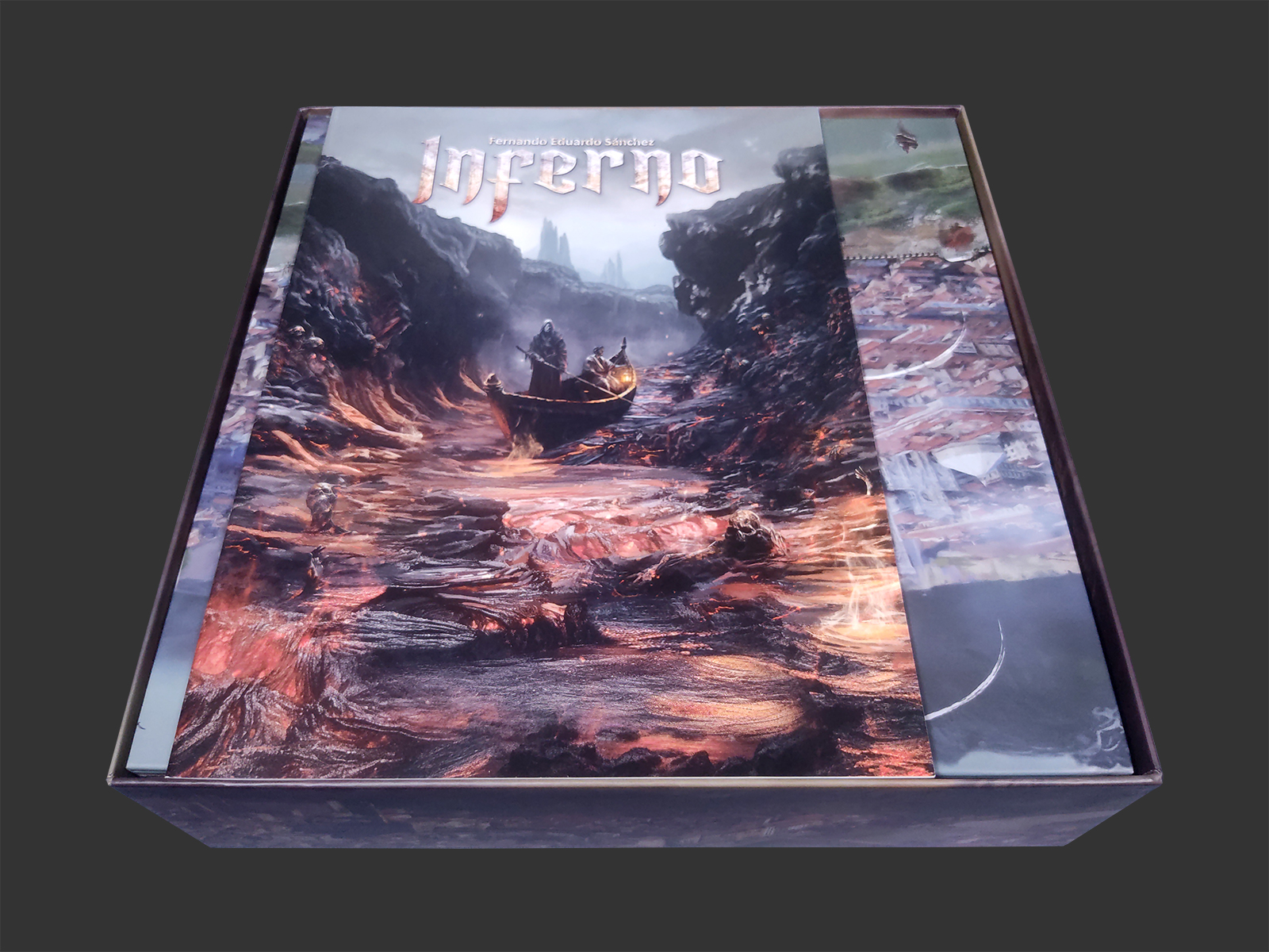 Organizador (INSERT MDF) para Inferno - Bucaneiros Jogos - Board