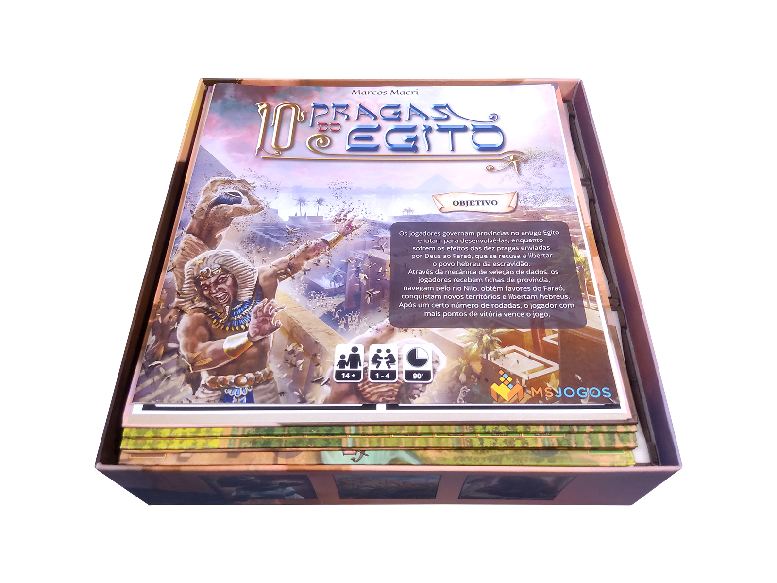Organizador (SOFT INSERT PARANÁ) para Dez Pragas do Egito