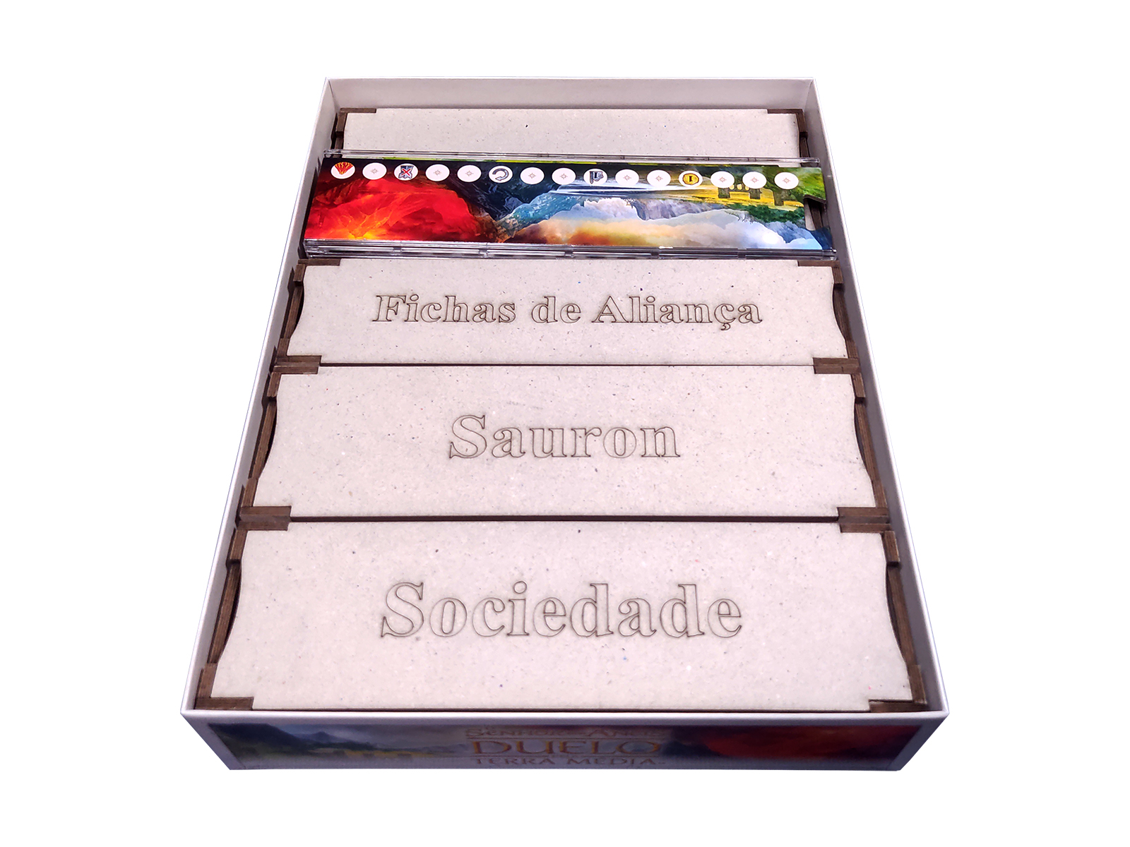 Organizador (SOFT INSERT PARANÁ) para O Senhor dos Anéis: Duelo