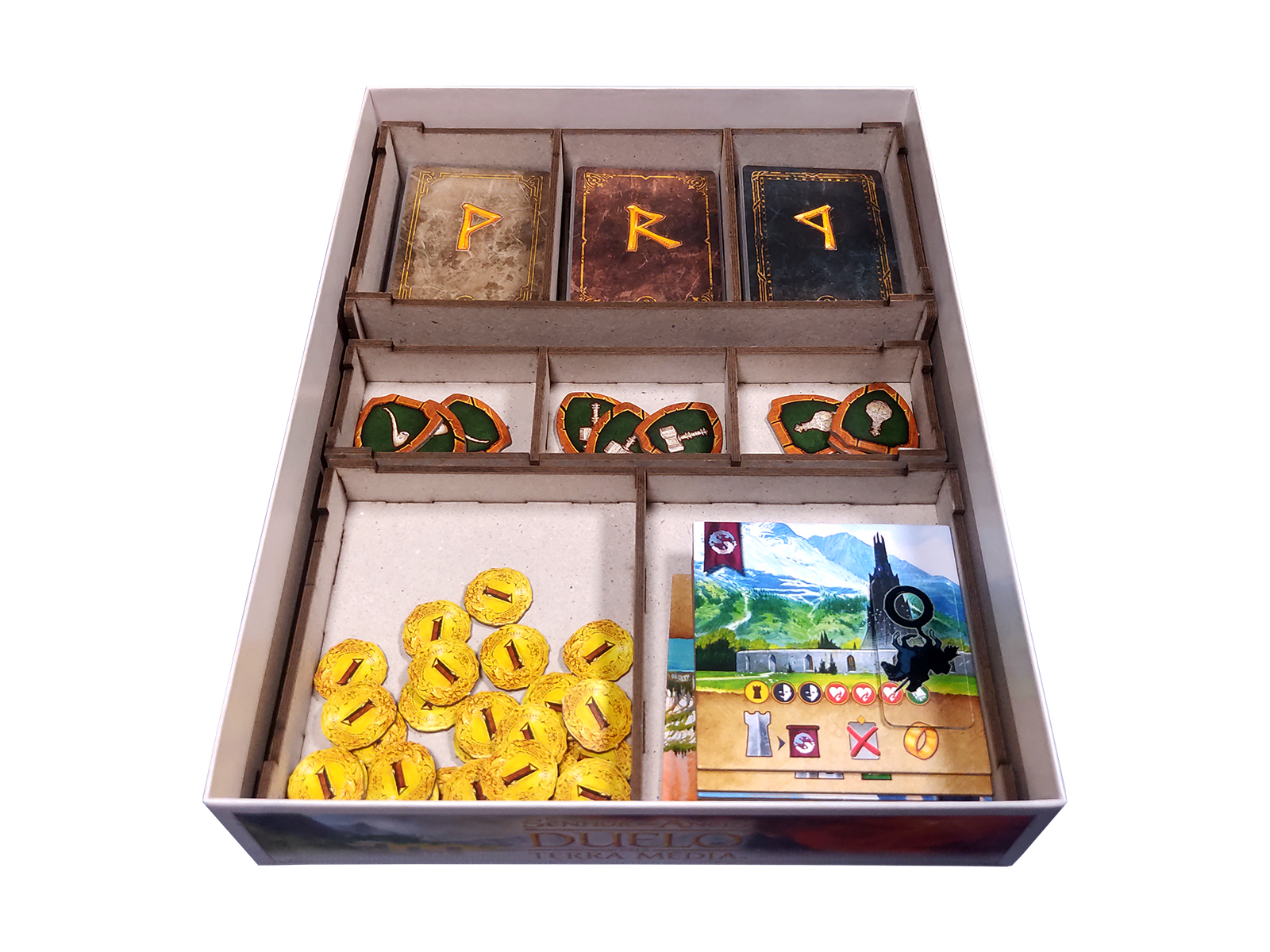 Organizador (SOFT INSERT PARANÁ) para O Senhor dos Anéis: Duelo