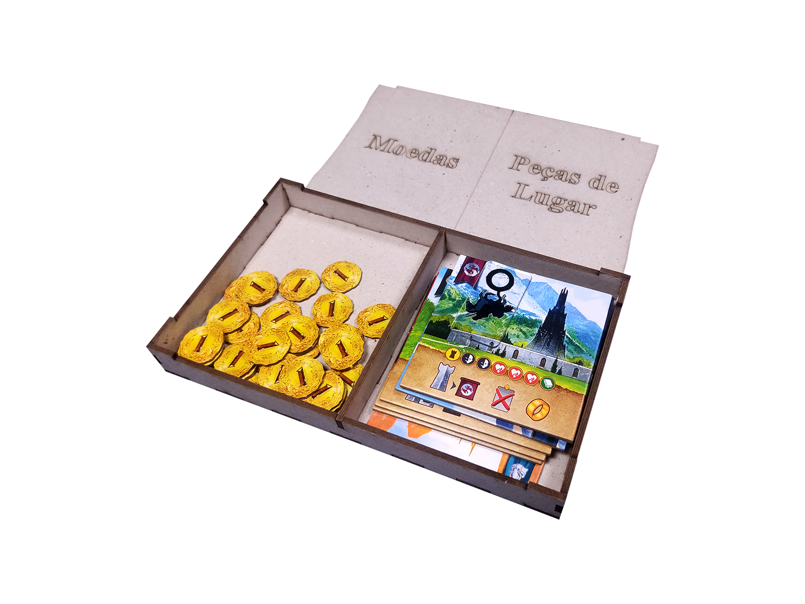 Organizador (SOFT INSERT PARANÁ) para O Senhor dos Anéis: Duelo