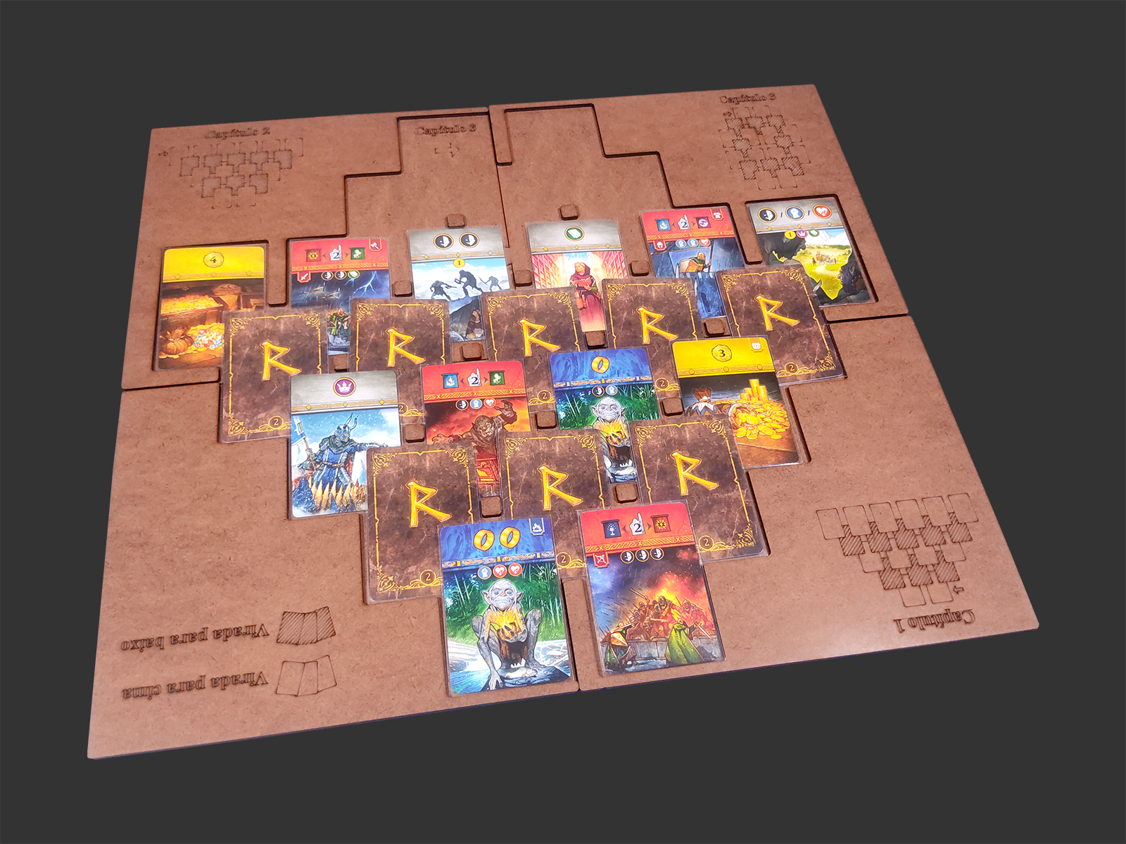 Playmat em MDF para O Senhor dos Anéis: Duelo pela Terra Média