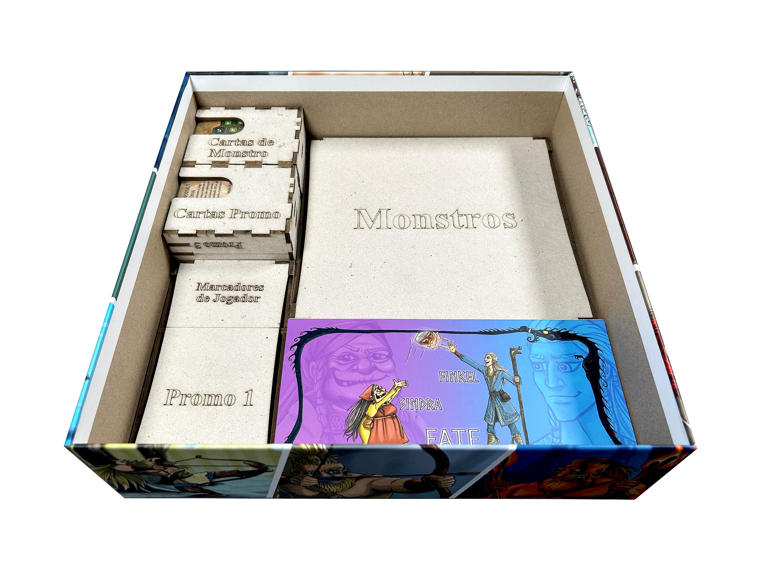 Organizador (SOFT INSERT PARANÁ) para Fate: Defensores de Grimheim