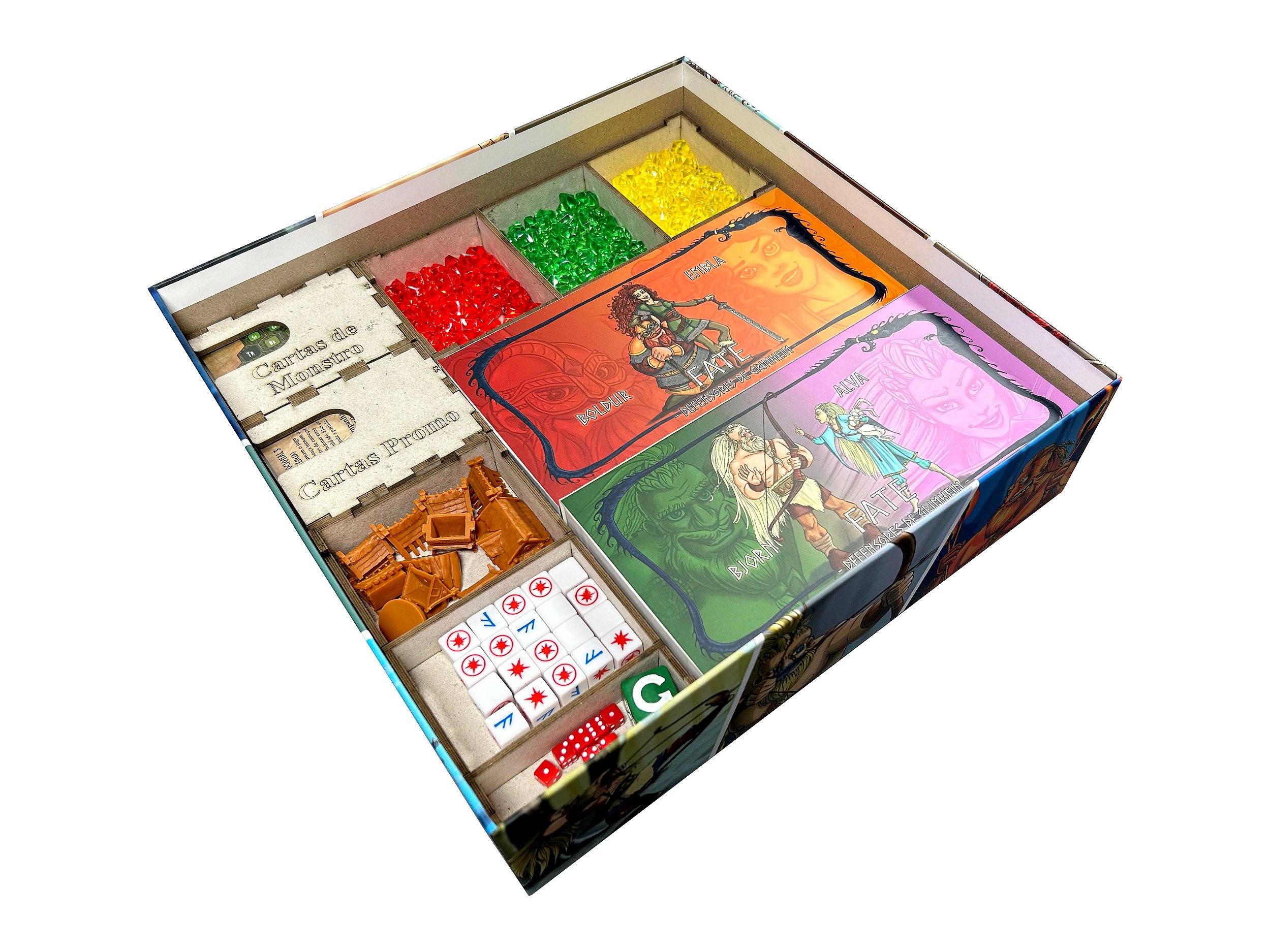 Organizador (SOFT INSERT PARANÁ) para Fate: Defensores de Grimheim