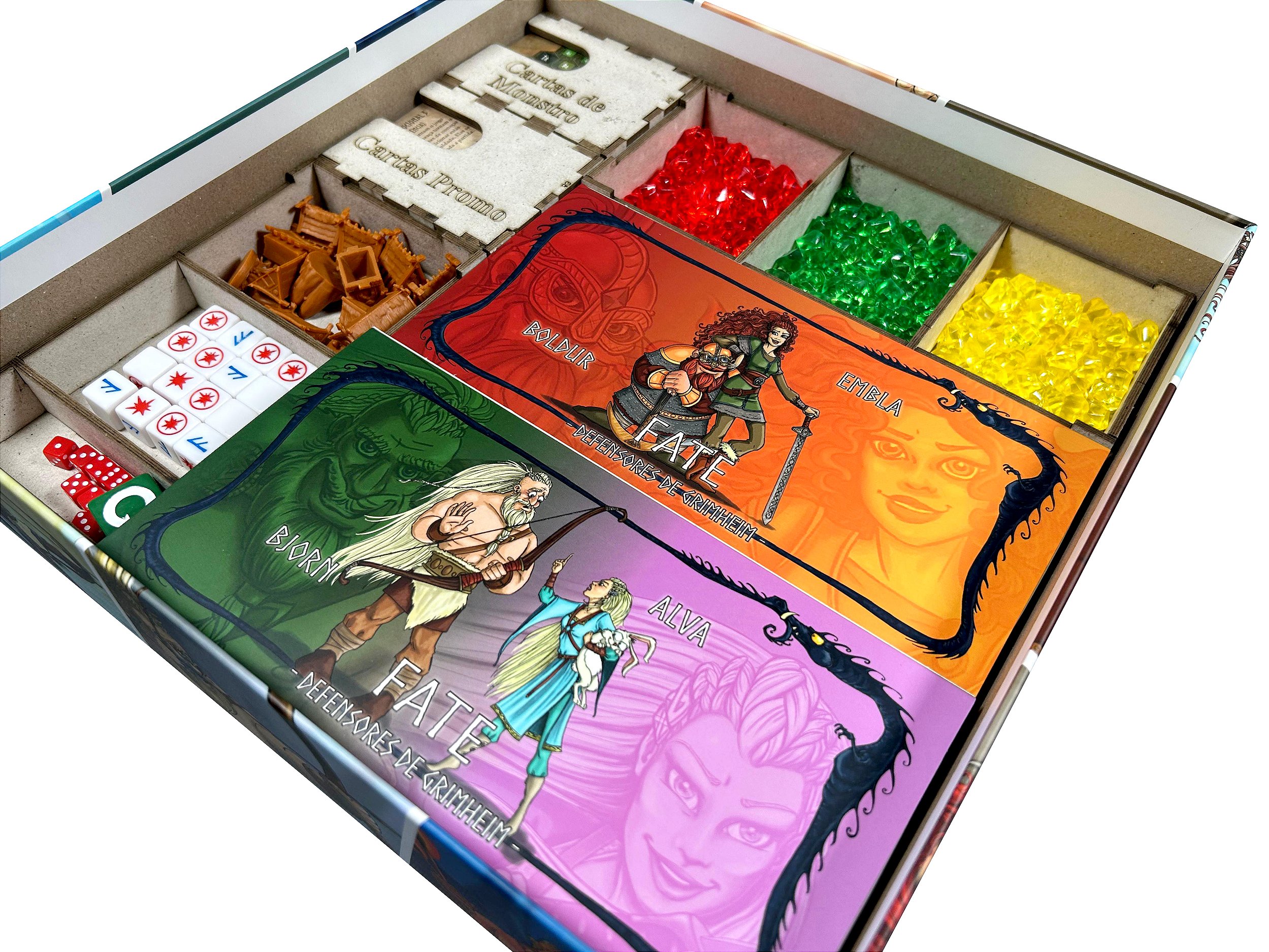 Organizador (SOFT INSERT PARANÁ) para Fate: Defensores de Grimheim