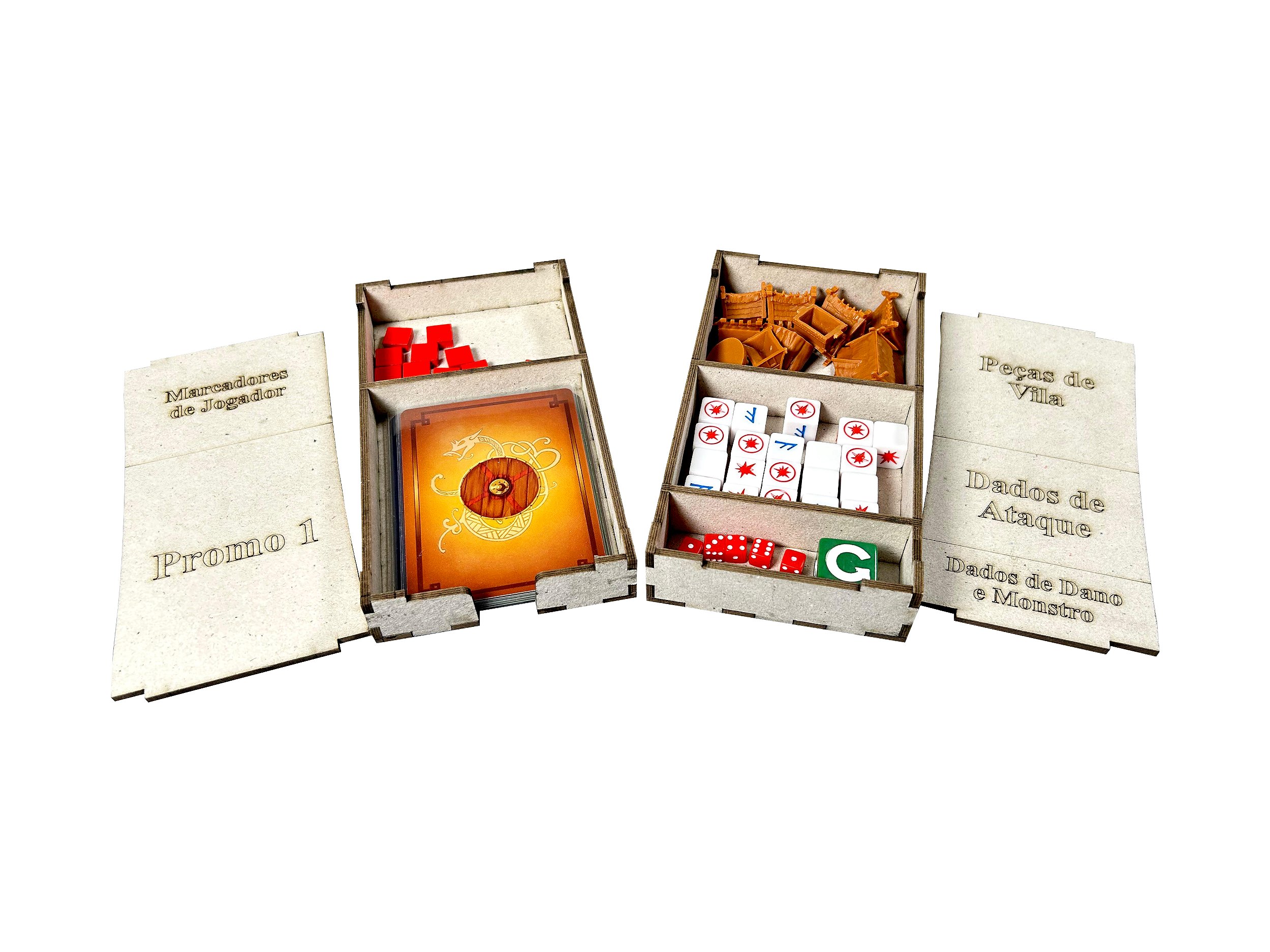 Organizador (SOFT INSERT PARANÁ) para Fate: Defensores de Grimheim
