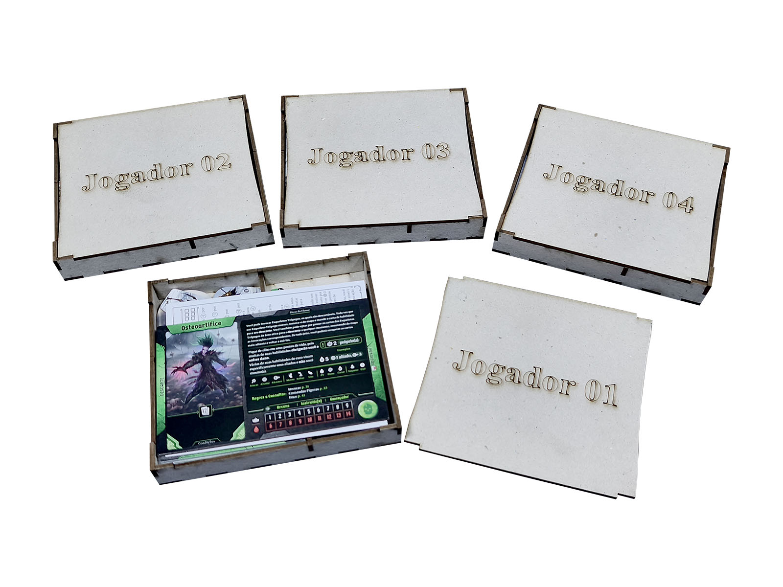Organizador (SOFT INSERT PARANÁ) para Frosthaven (Modelo 1
