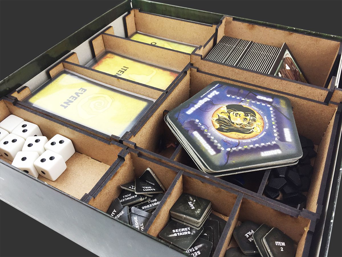 Organizador (INSERT MDF) para Betrayal at House on the Hill