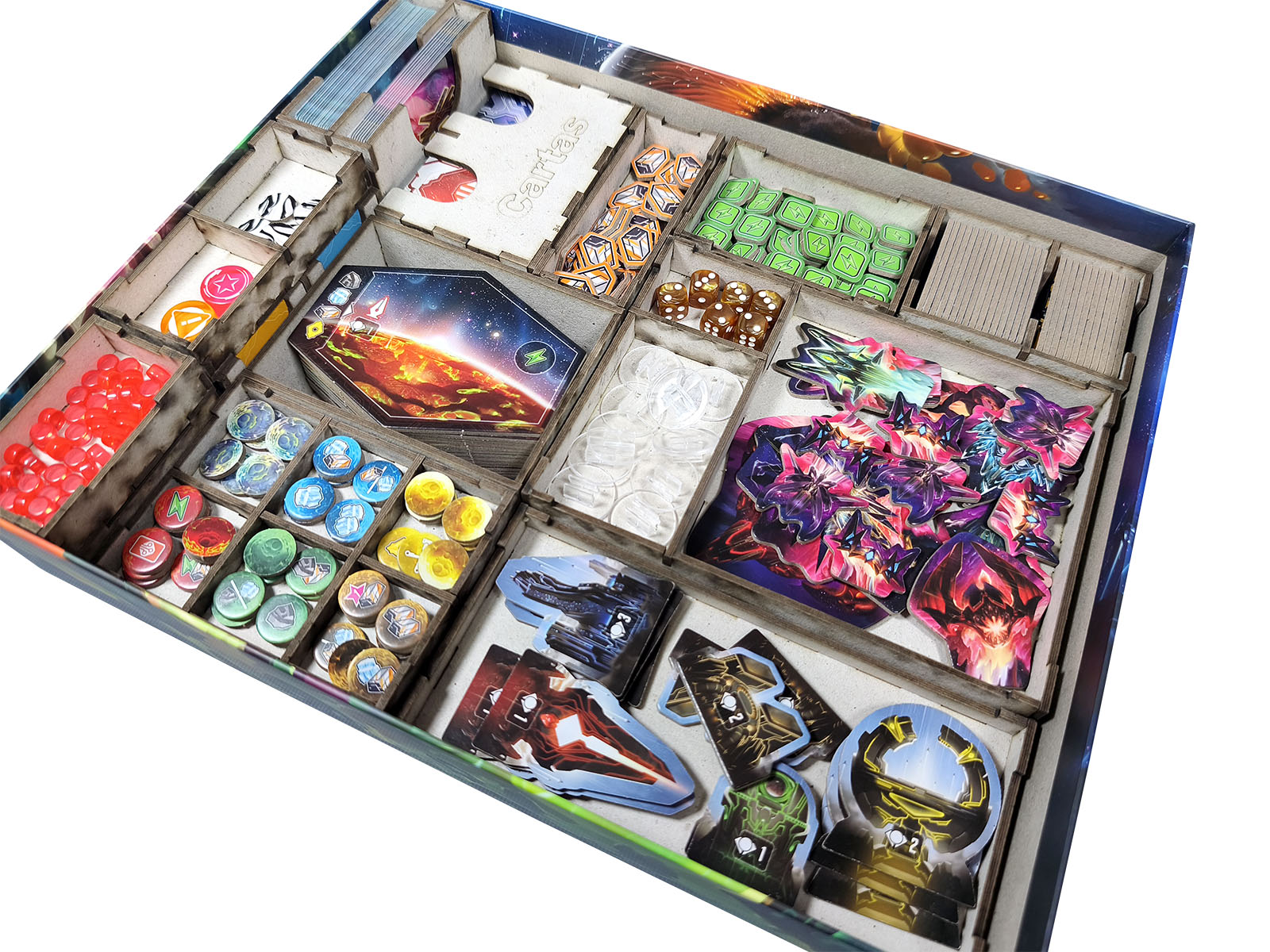 smtr25 入場トレカコンプ Organizador (SOFT INSERT PARANÁ) para Andromeda's Edge