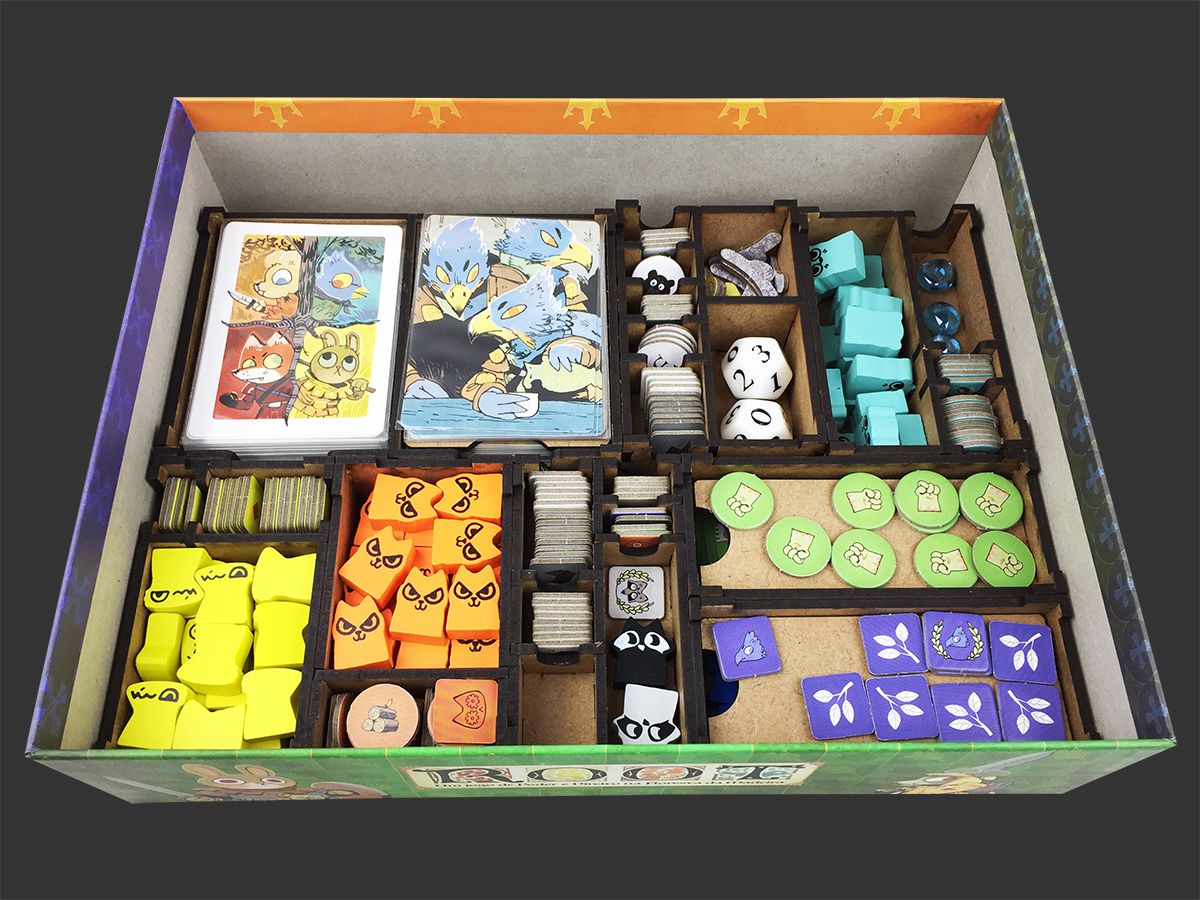 Organizador (INSERT MDF) para Ilha dos Dinossauros - Retail (2ed) -  Bucaneiros Jogos - Board Games (Jogos de Tabuleiro), Card Games e Acessórios