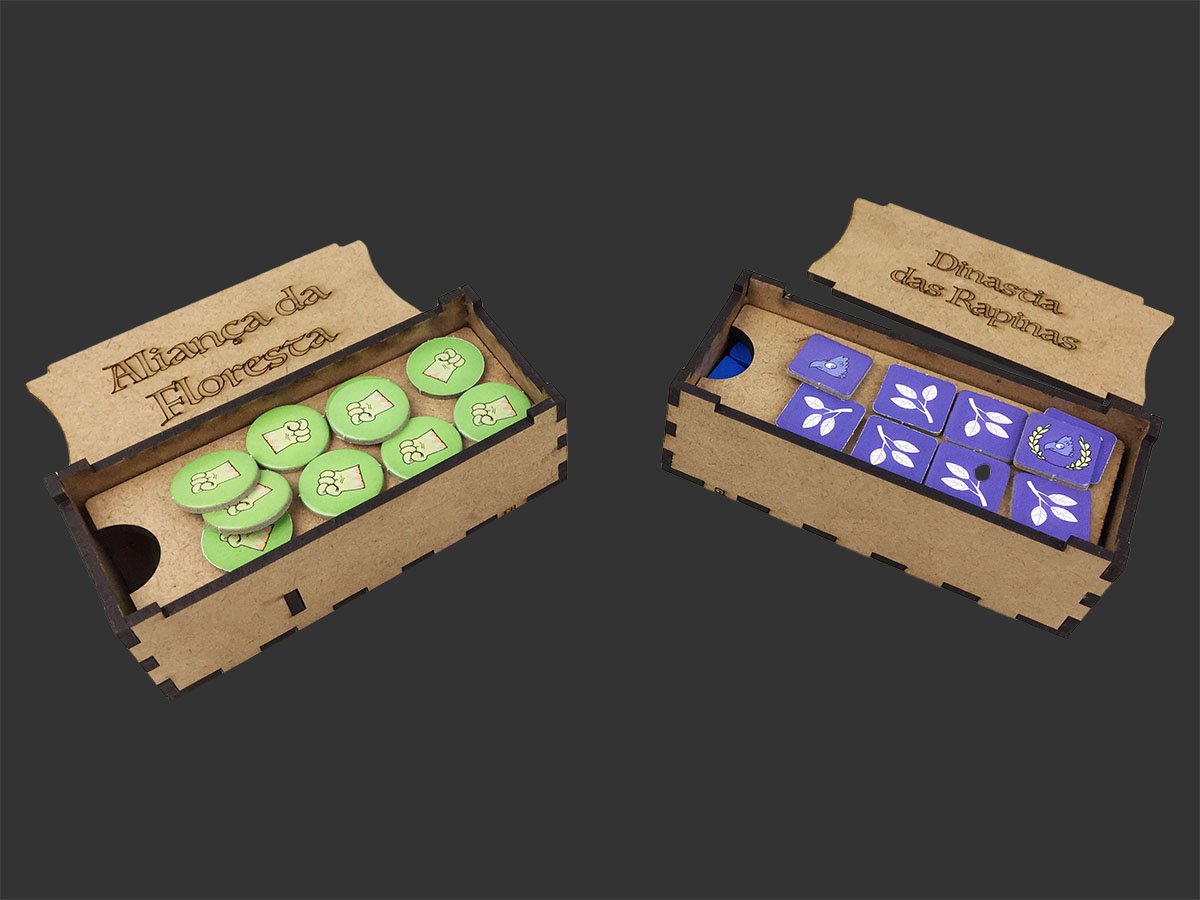 Organizador (INSERT MDF) para Root - Bucaneiros Jogos - Board
