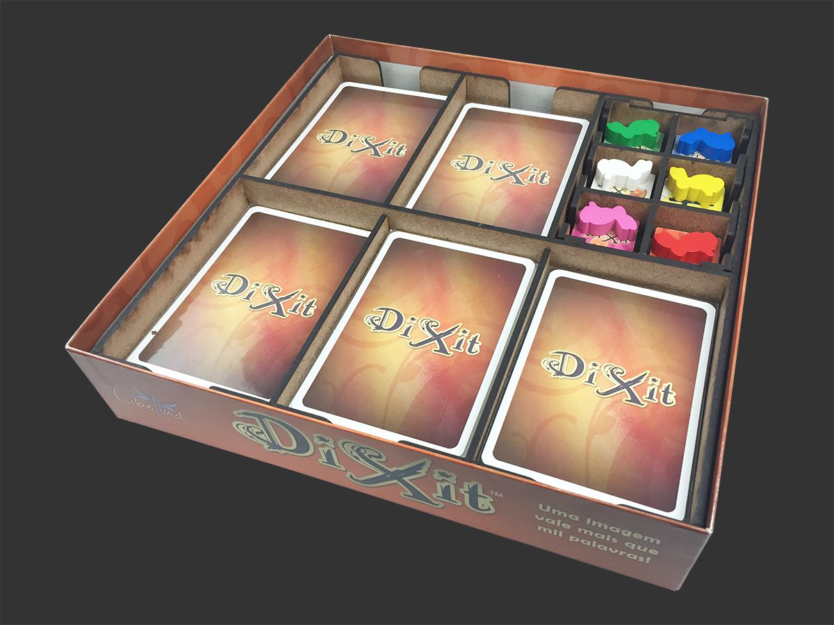 Organizador (INSERT MDF) para Dixit e Dixit Odyssey - Bucaneiros