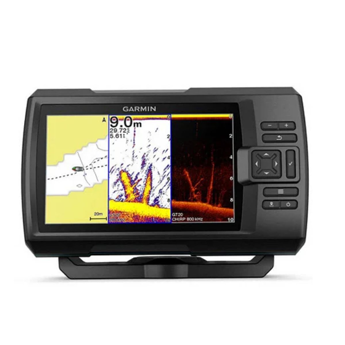 Garmin STRIKER Sonar Portatile Con GPS – Fish Finder Ricaricabile Per Pesca Da Riva O Kayak, Modello 010-02246-02