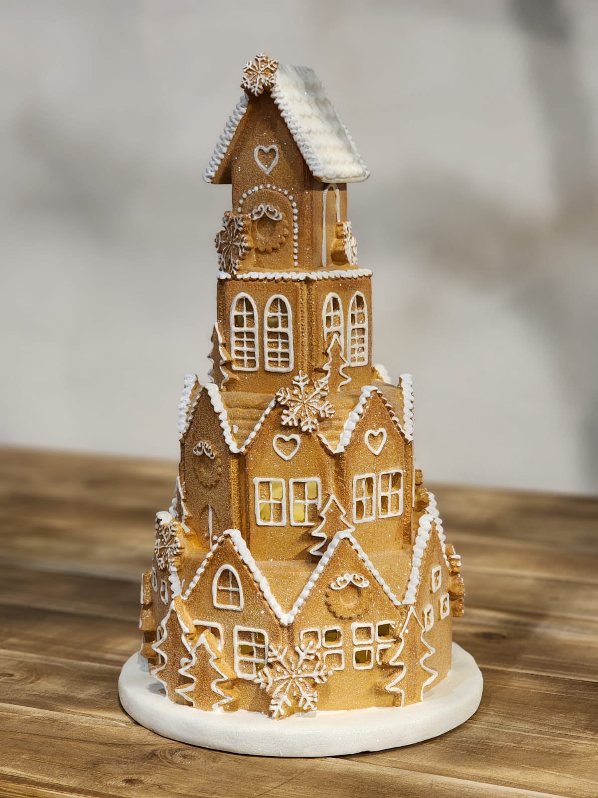 Fazendo uma Gingerbread house - uma casinha de doces