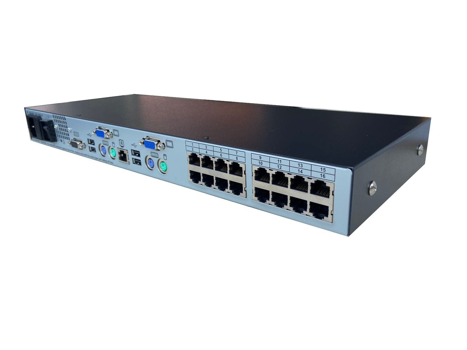 Kvm switch HP AF617a 16 portas com trilhos POP SHOP