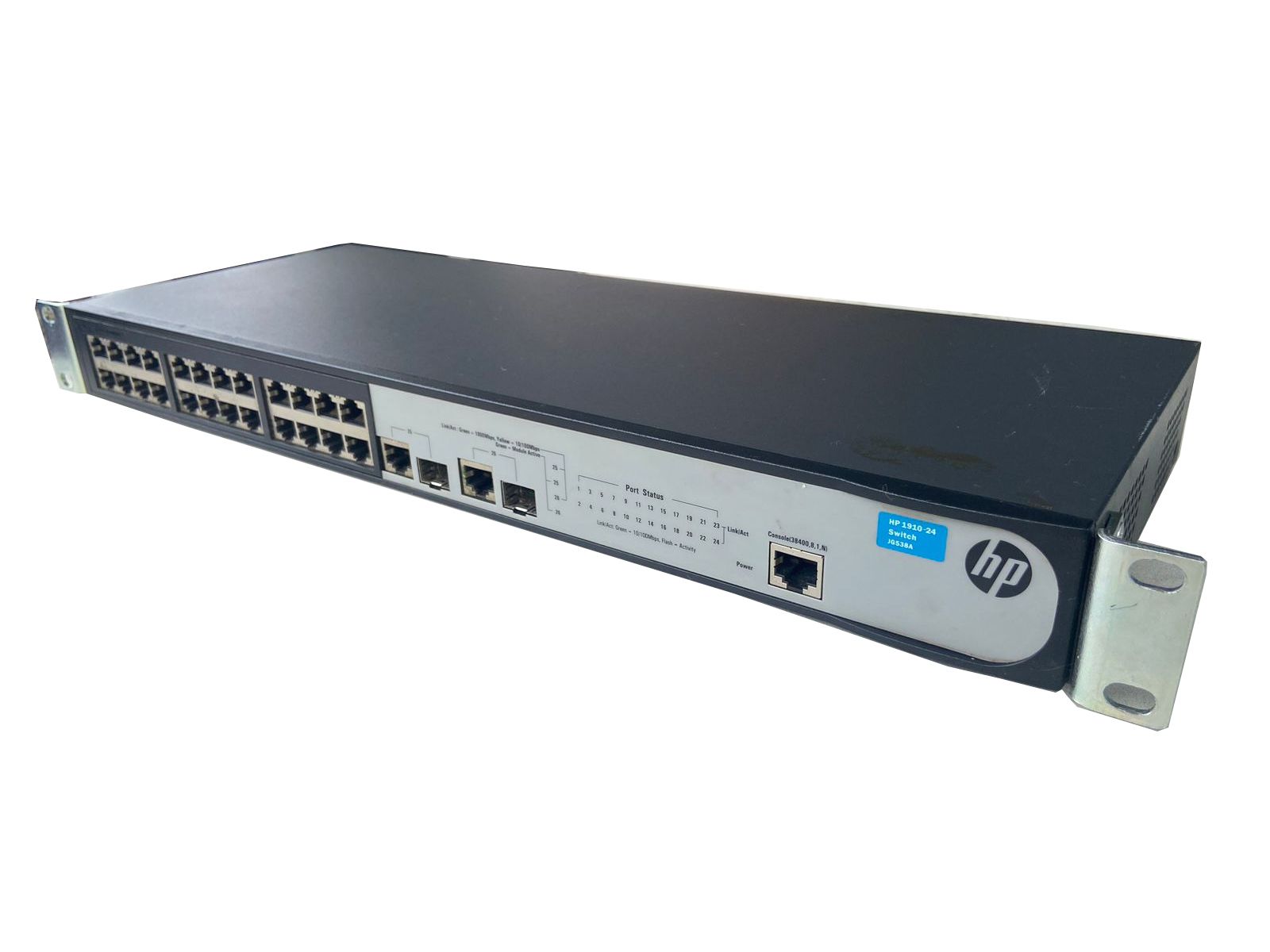 Switch HP 1910-24 24 Portas Gigabit 10/100 - POP SHOP