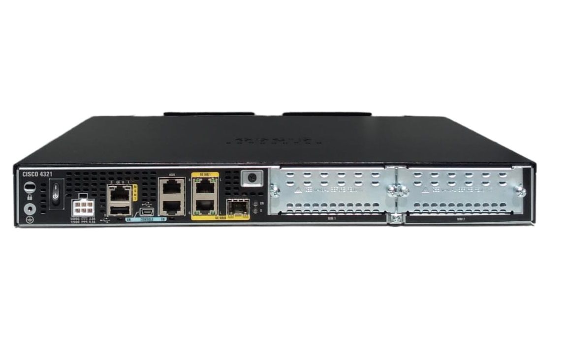 Router R4350 Cisco Roteador Cisco 4300 series 4321 / ISR4321 - SEMINOVO - POP SHOP