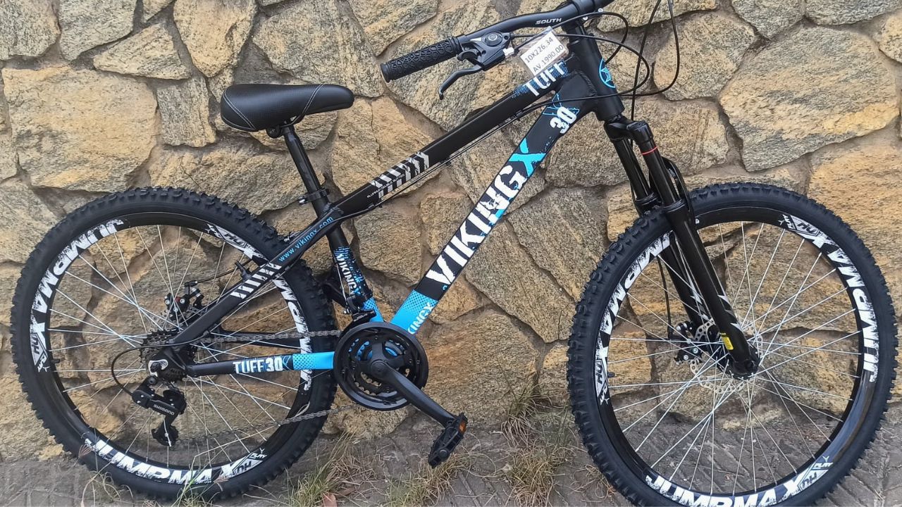 Bike Aro 26 Vikingx Tuff30 21v Freio Disco Freeride Crianças