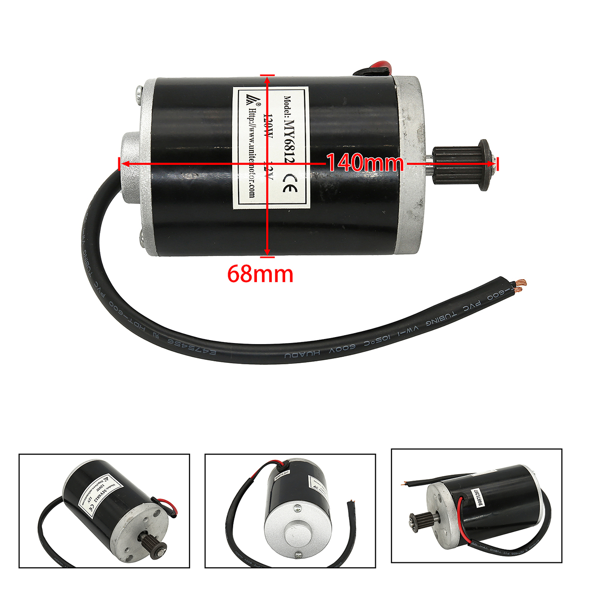 Cinghia Ricambio Monopattino Elettrico Cinghia Di Ricambio Per Monopattino Elettrico 24V 120W - Compatibile Con Modelli E-Scooter E Biciclette Elettriche Motoseghe A Batteria - Foto 7