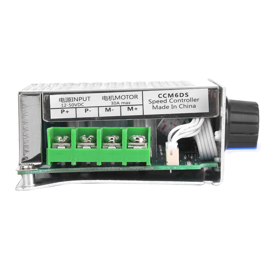 Controlador De Velocidade Dc 12-50v 30a 1500w - RoboBuilders Produtos ...
