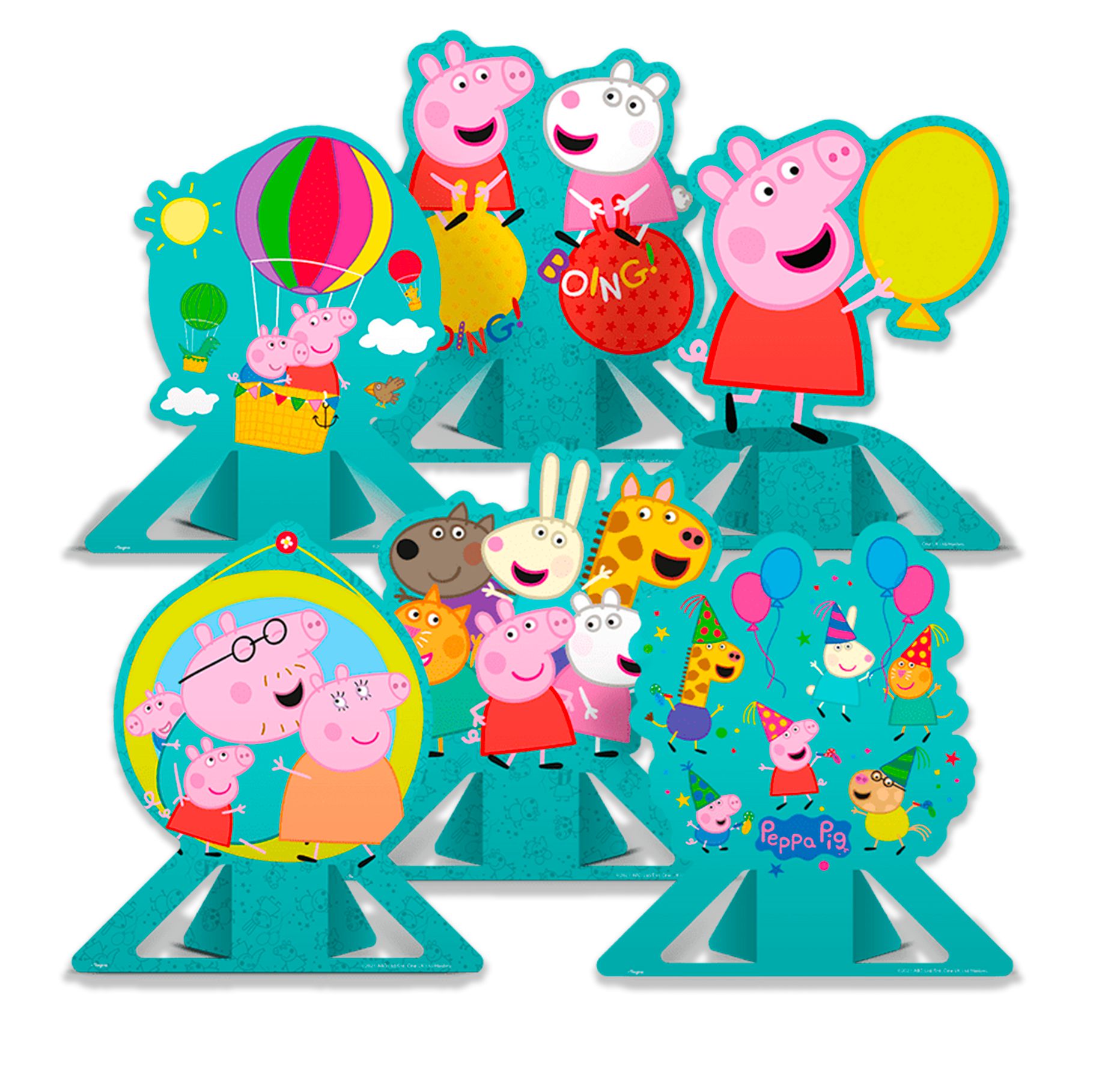 Display de mesa Decoração Peppa Pig Festa aniversário - Rivfestas itens ...