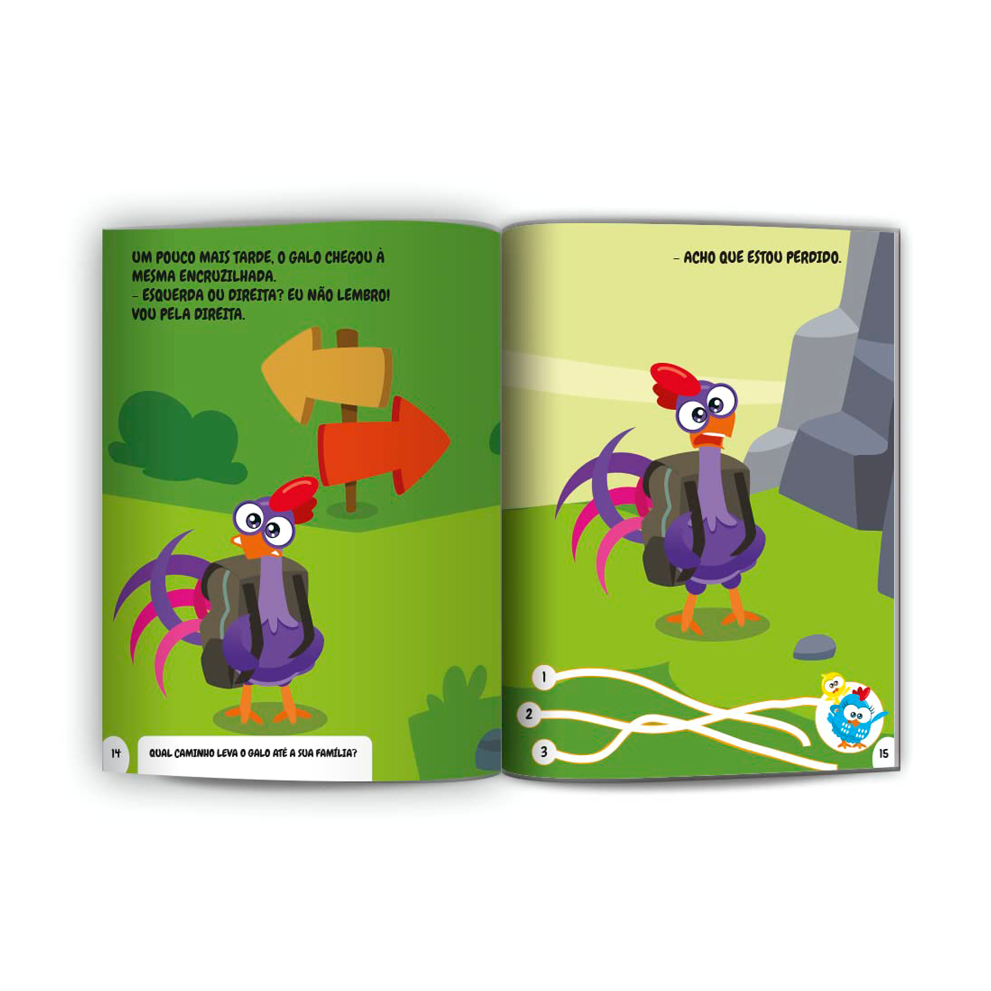 Livro Atividades Crescendo C/Galinha Pintadinha Montanha - Rivfestas ...