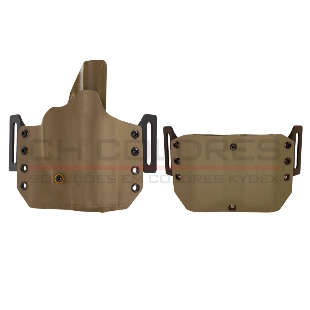 KIT COLDRE OWB 1R KYDEX - EXTERNO - TAURUS SÉRIE PT 838 809 840