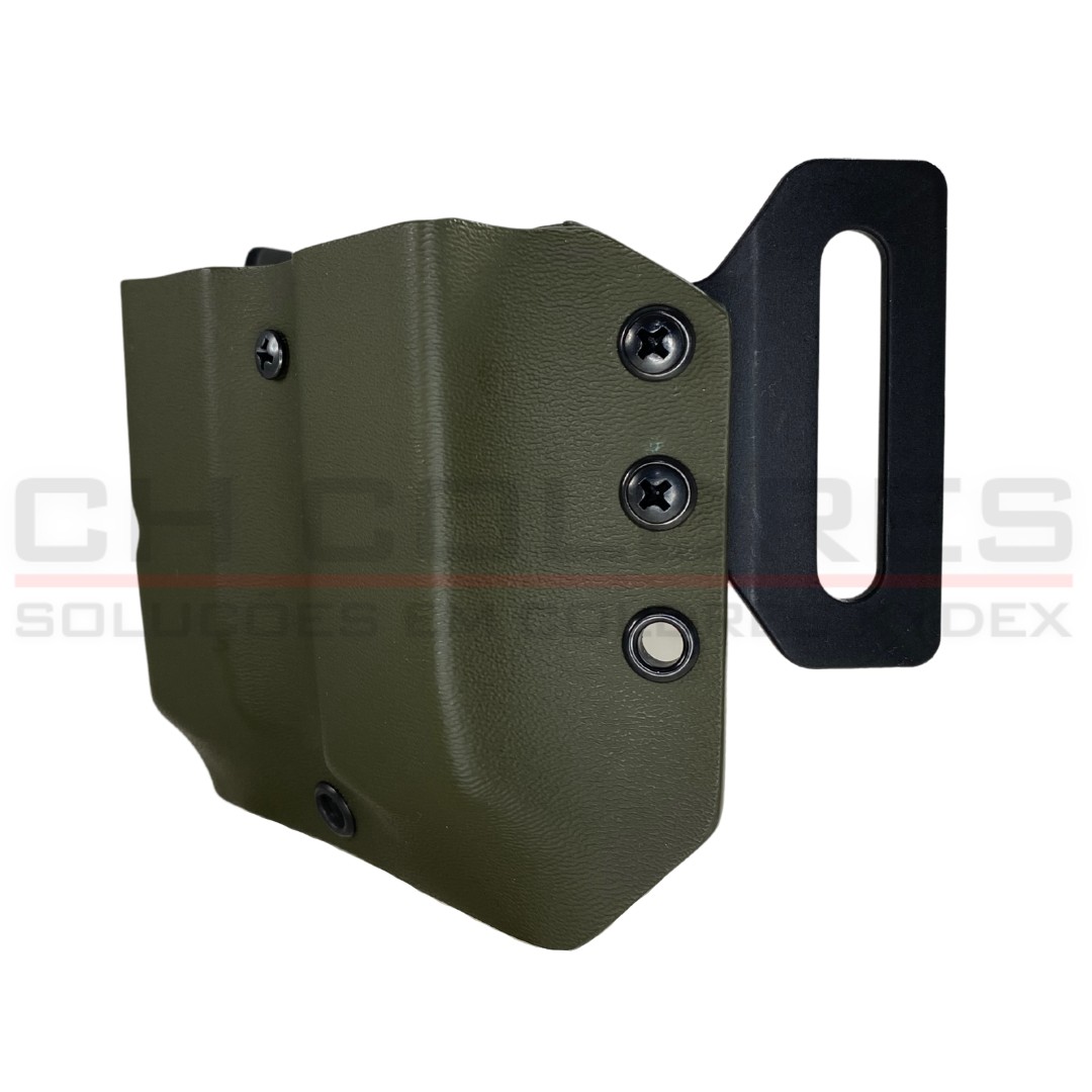 PORTA CARREGADOR KYDEX OWB - EXTERNO – 1911 MONOFILAR - CH COLDRES
