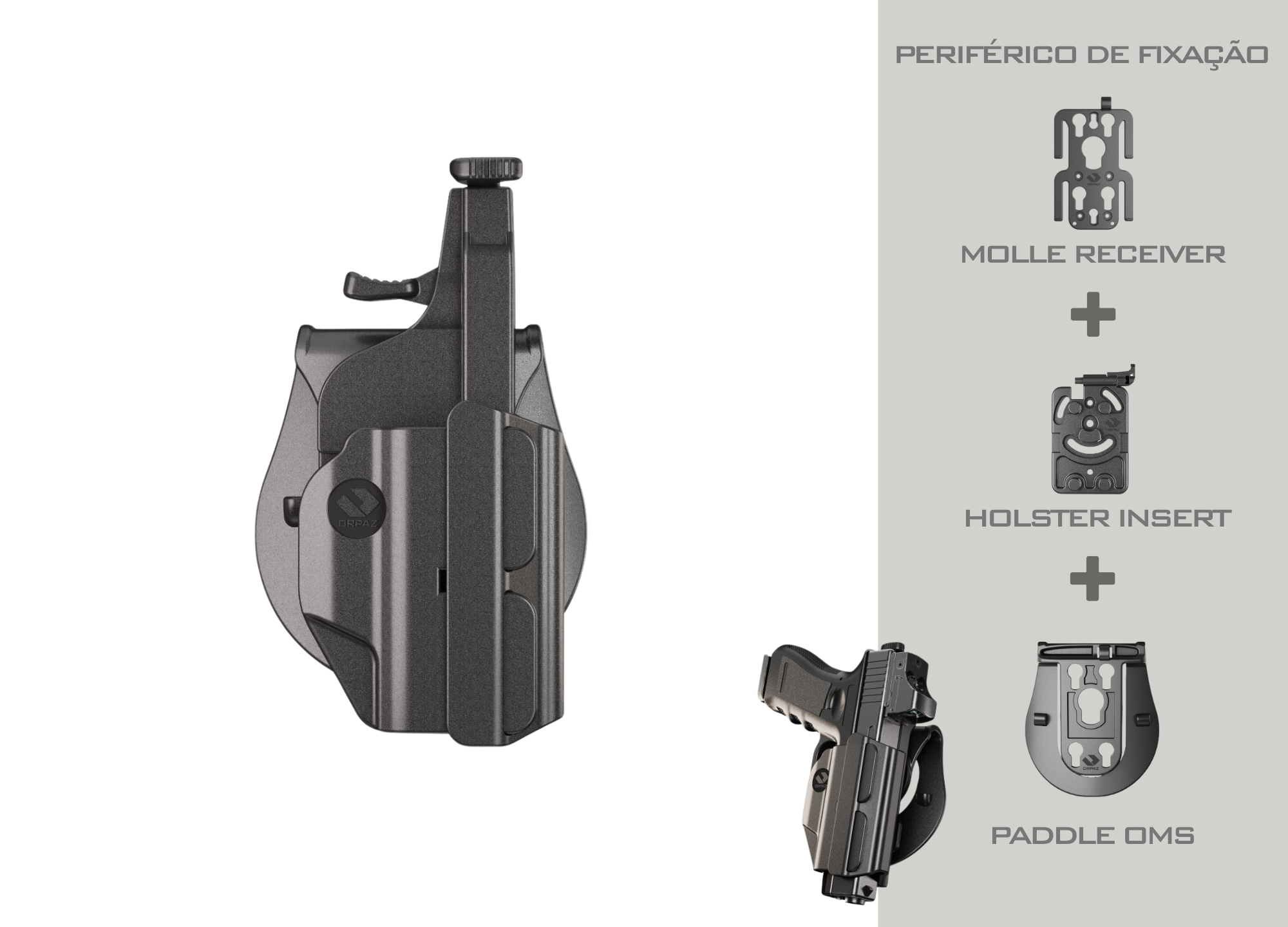 COLDRE OWB - ORPAZ - T41 - TAURUS 838 809 840 845 - CH COLDRES
