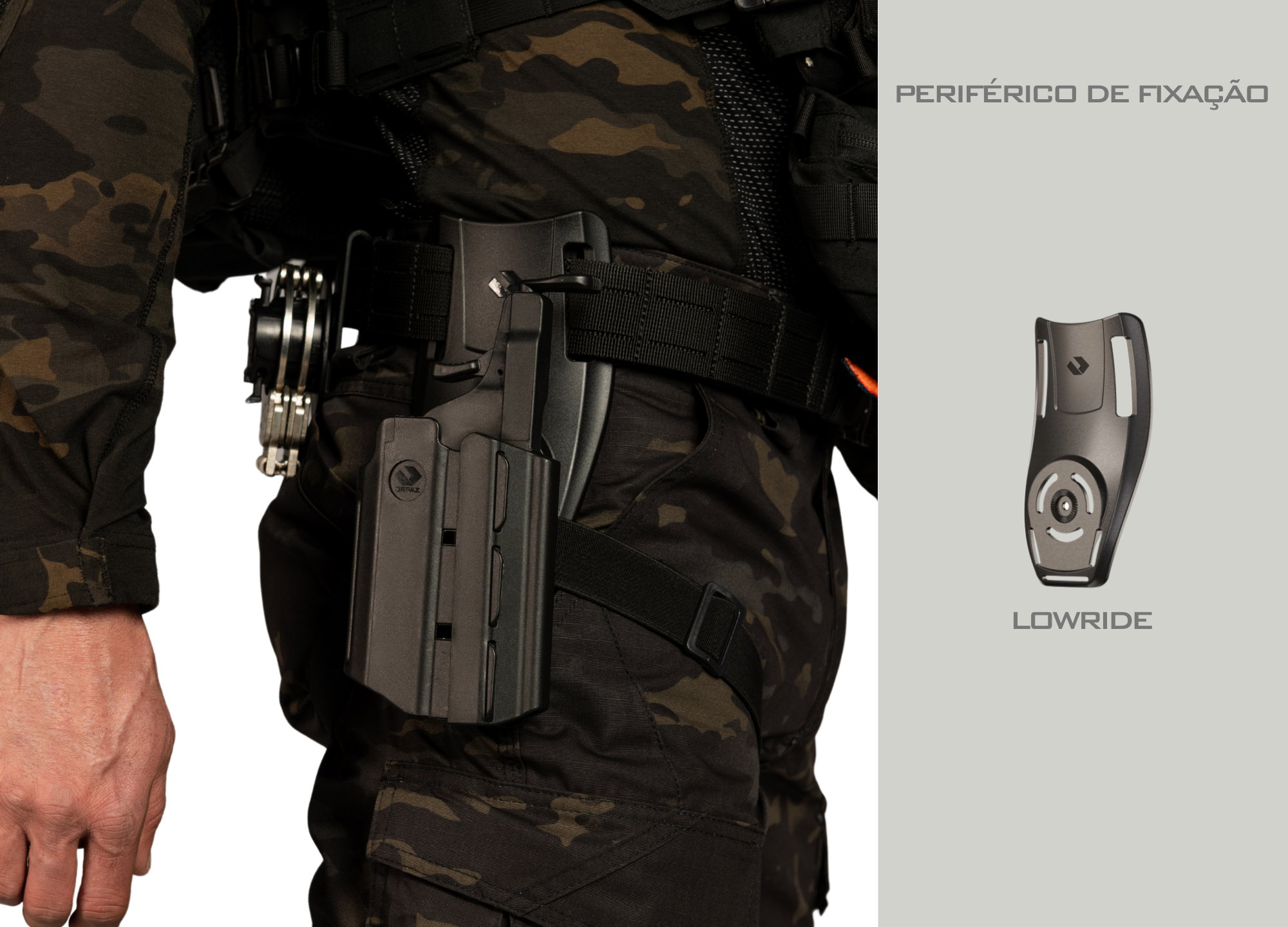 COLDRE OWB - ORPAZ T40 - SIG SAUER P228 P229 SP2022 | LANTERNA