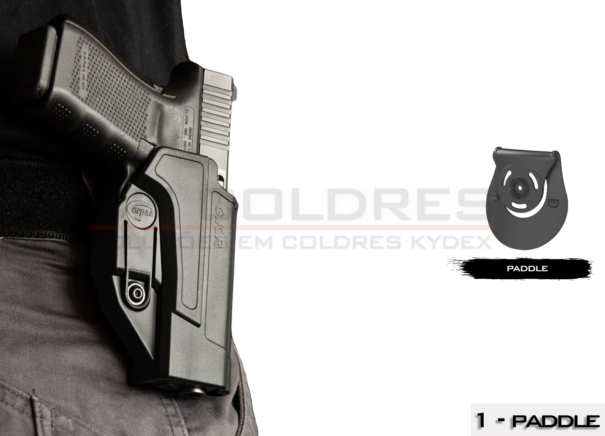 Orpaz Holster Compatible with Springfield 1911 Holster Level II