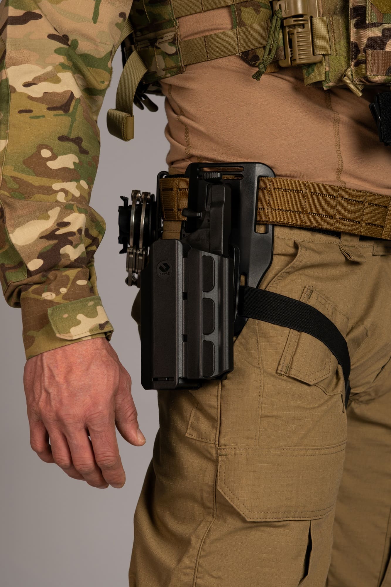 COLDRE OWB - ORPAZ T40X - SIG SAUER P320 | LANTERNA ROBUSTA - CH