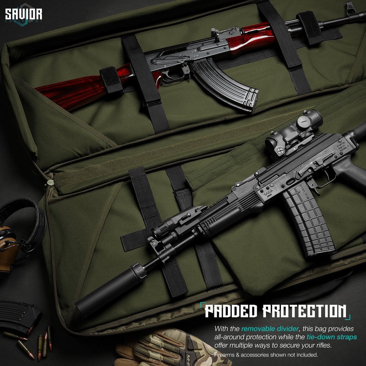 BOLSA DE TRANSPORTE ARMA LONGA - SPECIALIST DOUBLE RIFLE 36