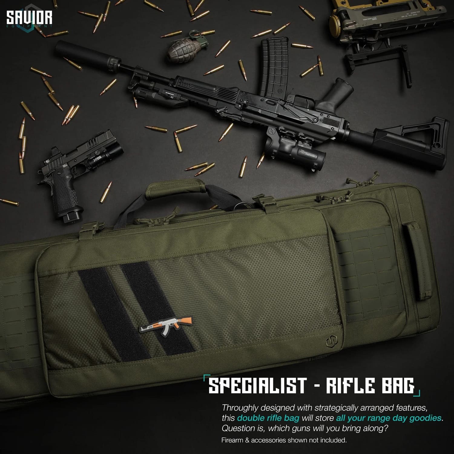 BOLSA DE TRANSPORTE ARMA LONGA - SPECIALIST DOUBLE RIFLE 36