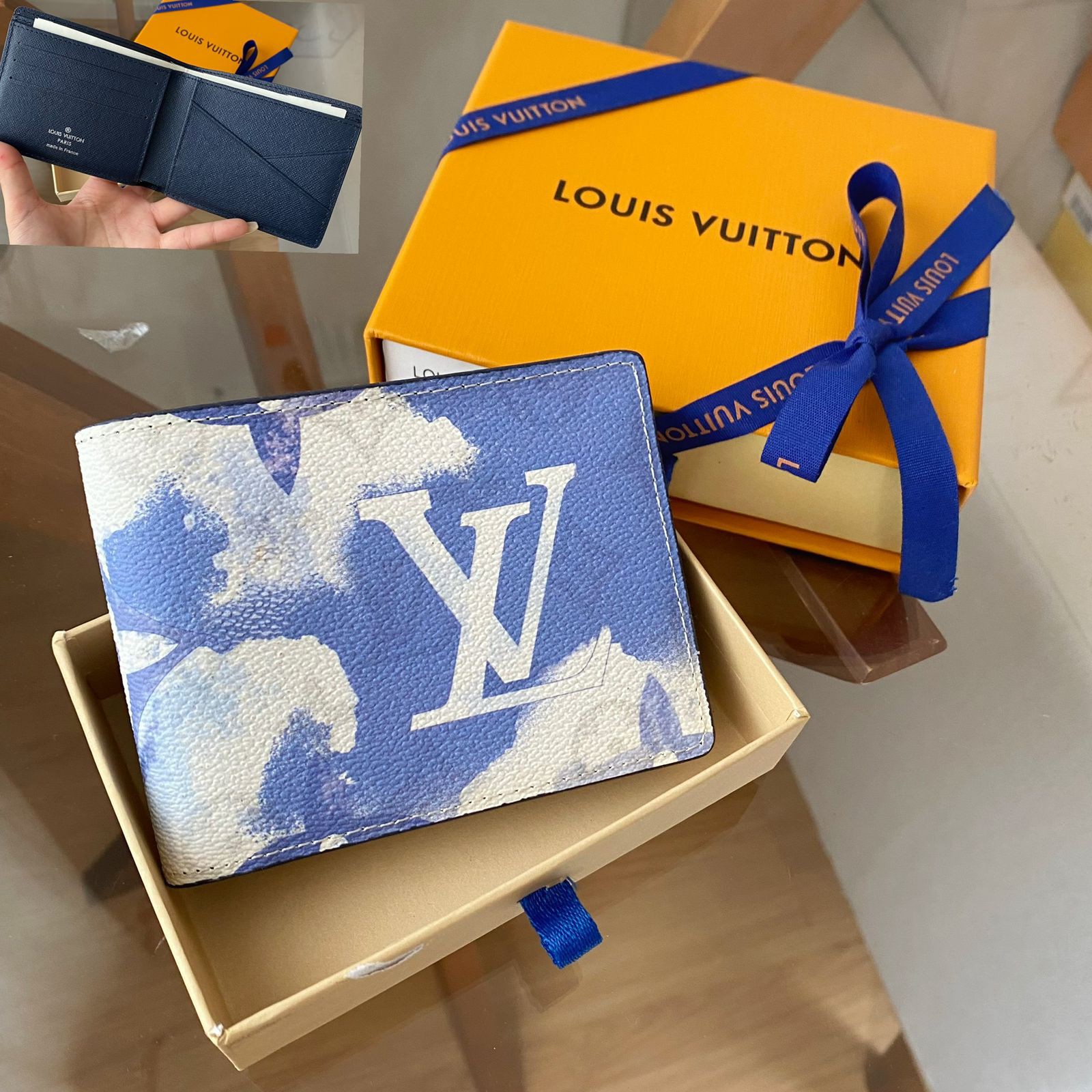 Cinto Azul Louis Vuitton - Grandes Grifes