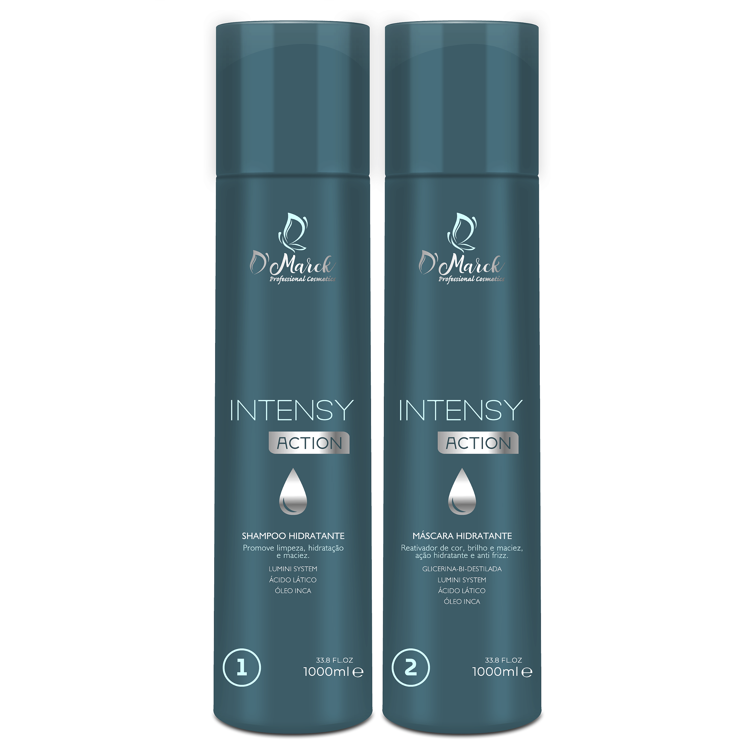 Shampoo Intensy Action Profissional 1L - Loja Exclusiva D'Marck Cosmeticos