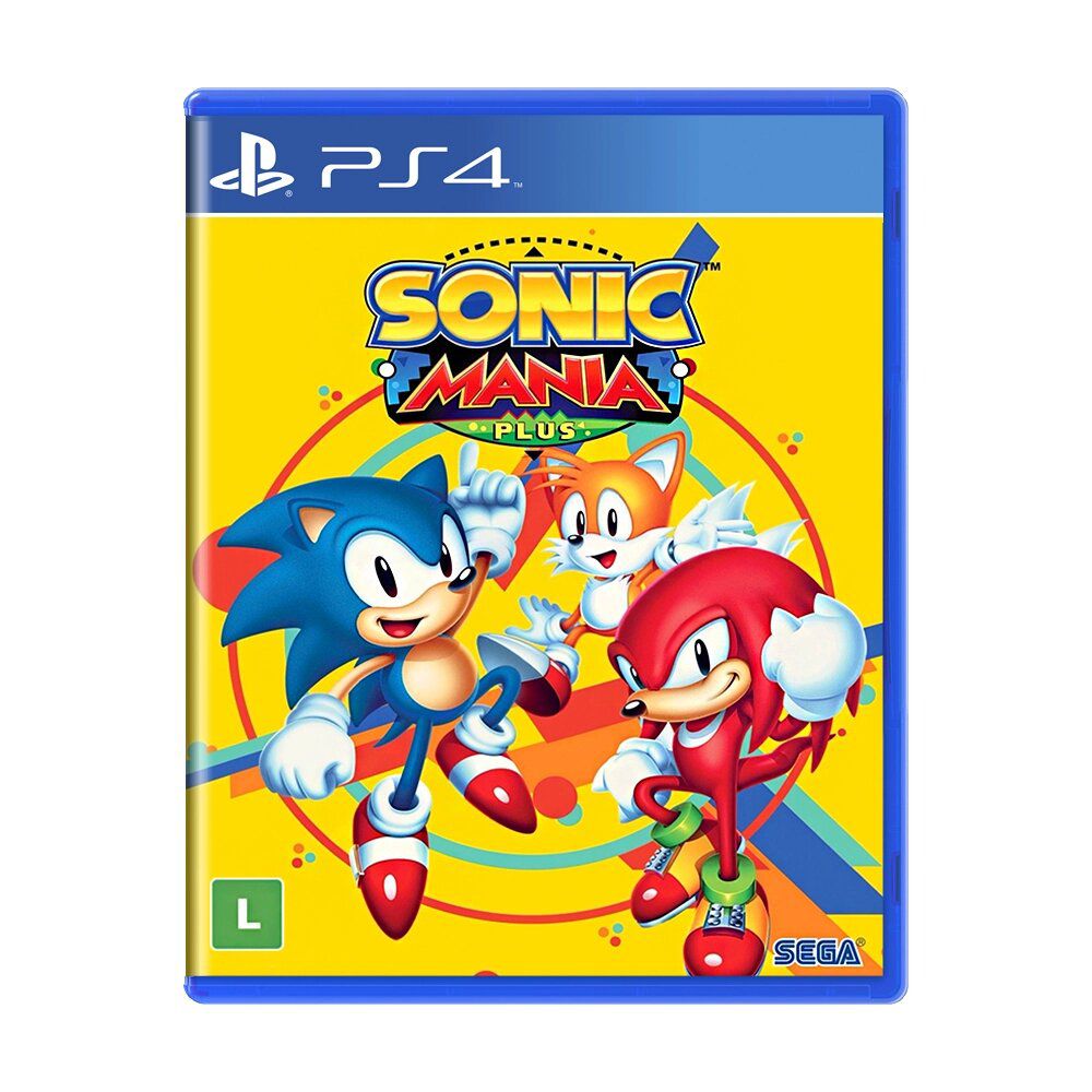 JOGO SONIC MANIA PLUS PS4 - Família Gamer