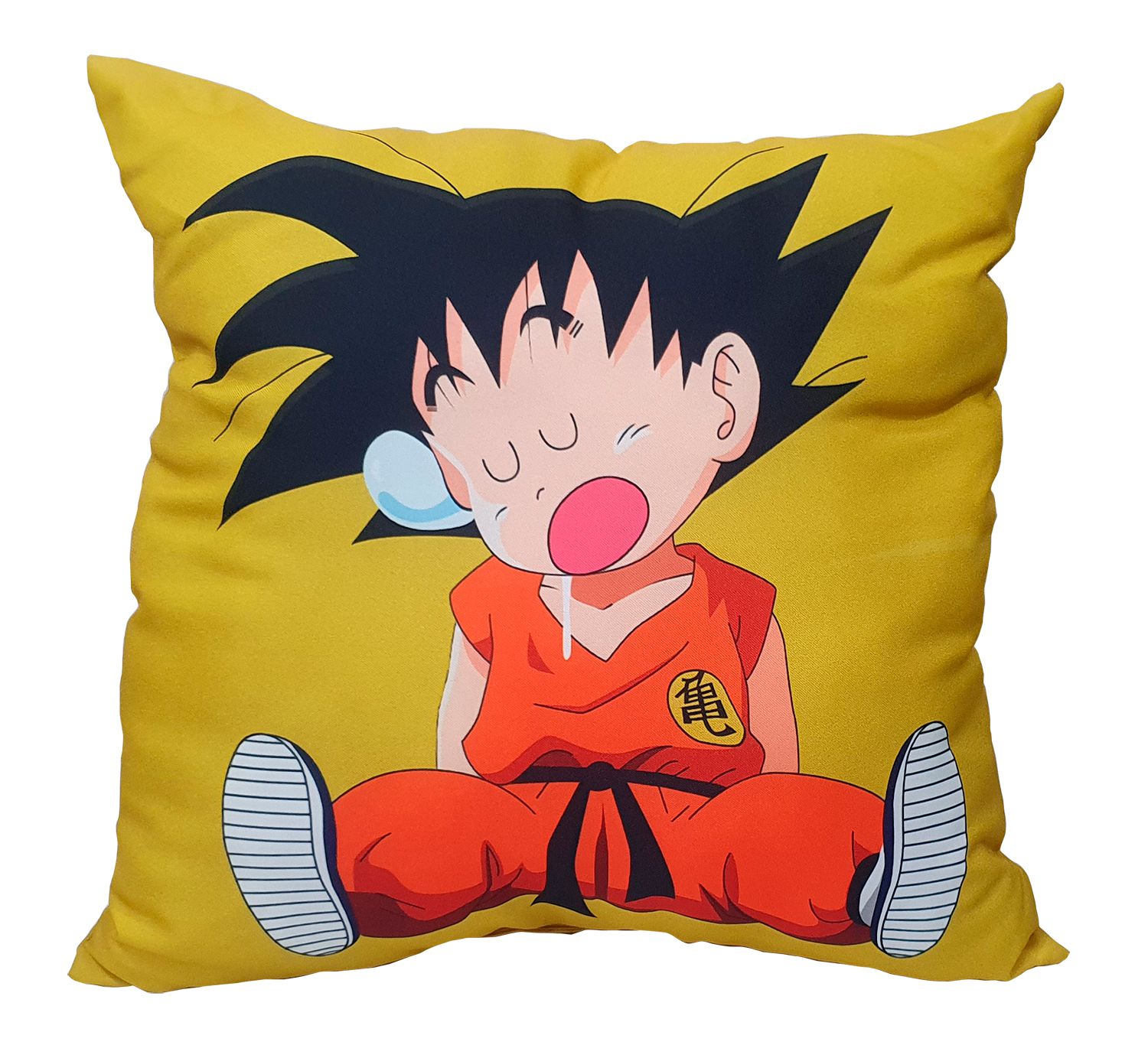 Almofada Quadrada Nerd - Goku Criança Dragon Ball 45x45 cm