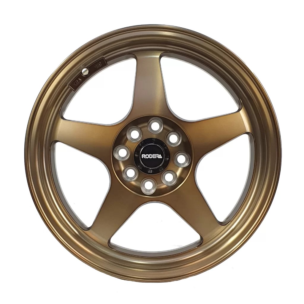RODA EVO RODERA / ARO 16 x 7″ 4×100/108 / BRONZE - Customize seu carro ...