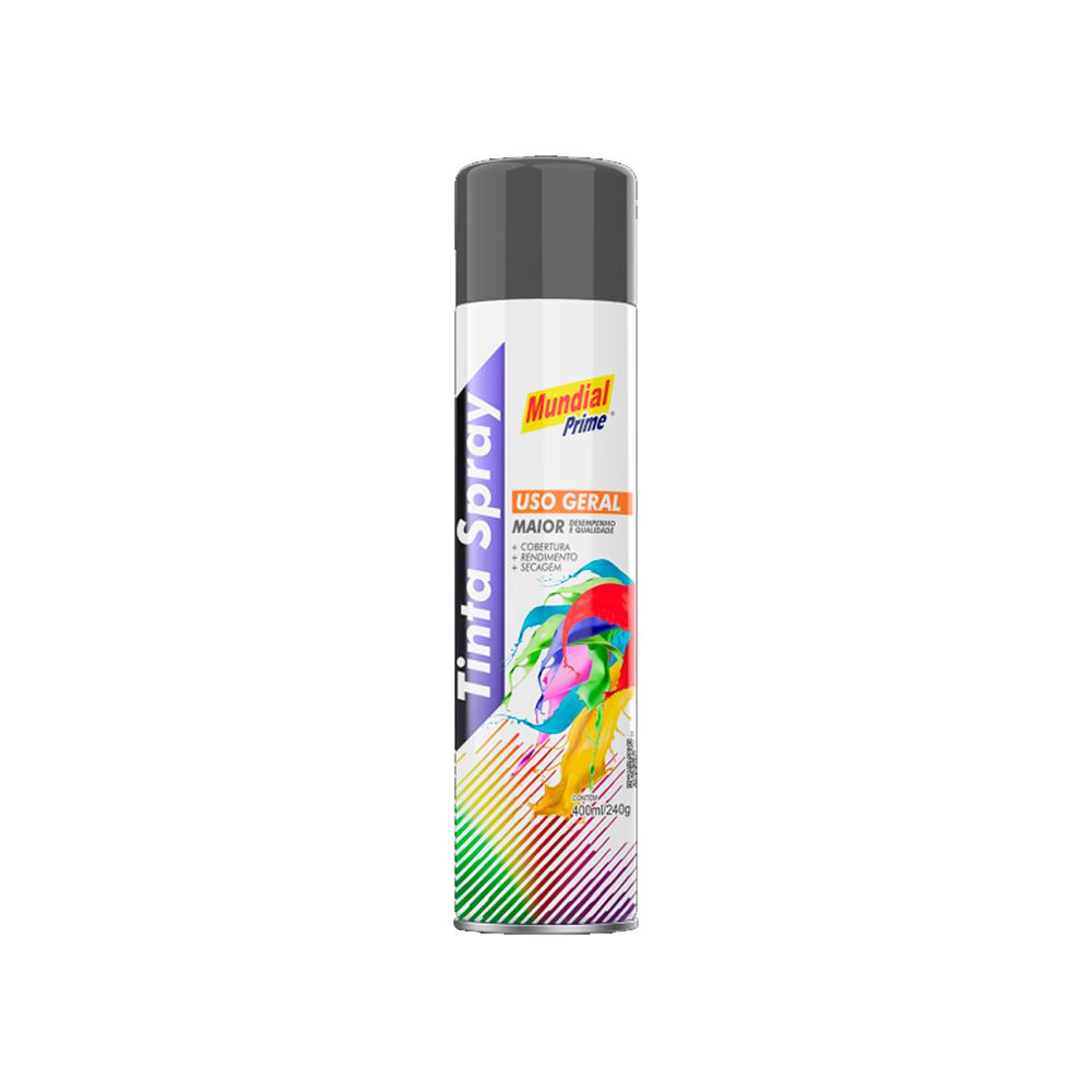 Tinta Spray 400ml Primer Universal Uso Geral Mundial Prime - Hiperlar  Materiais de Construção