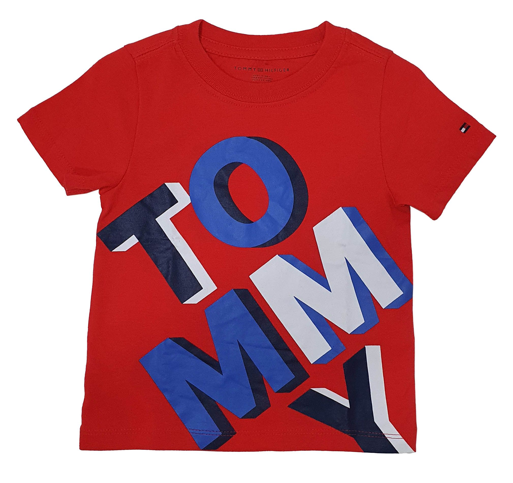 Linda Camiseta Tommy, manga curta, em algodão, Bonita e Versátil. - Nenê  Store