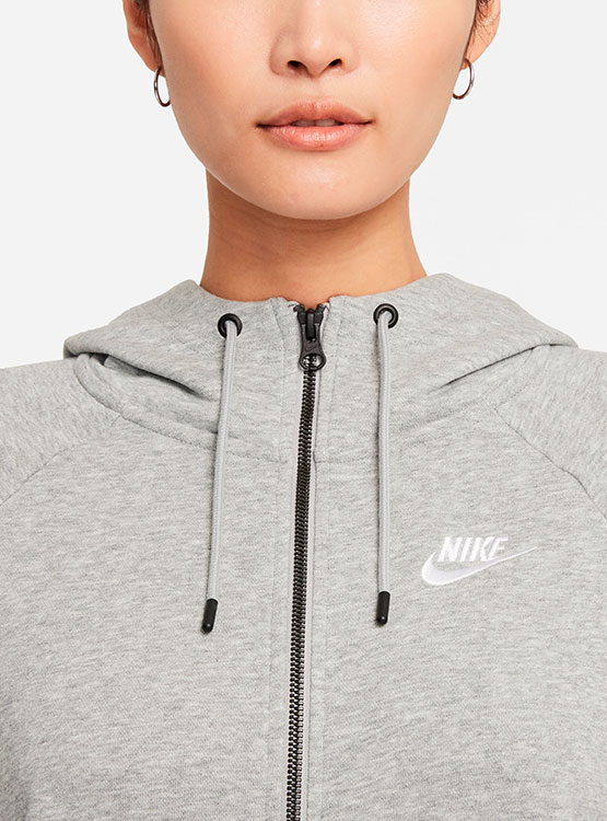 Moletom Nike Club Zip Feminino - DFR.Clothing