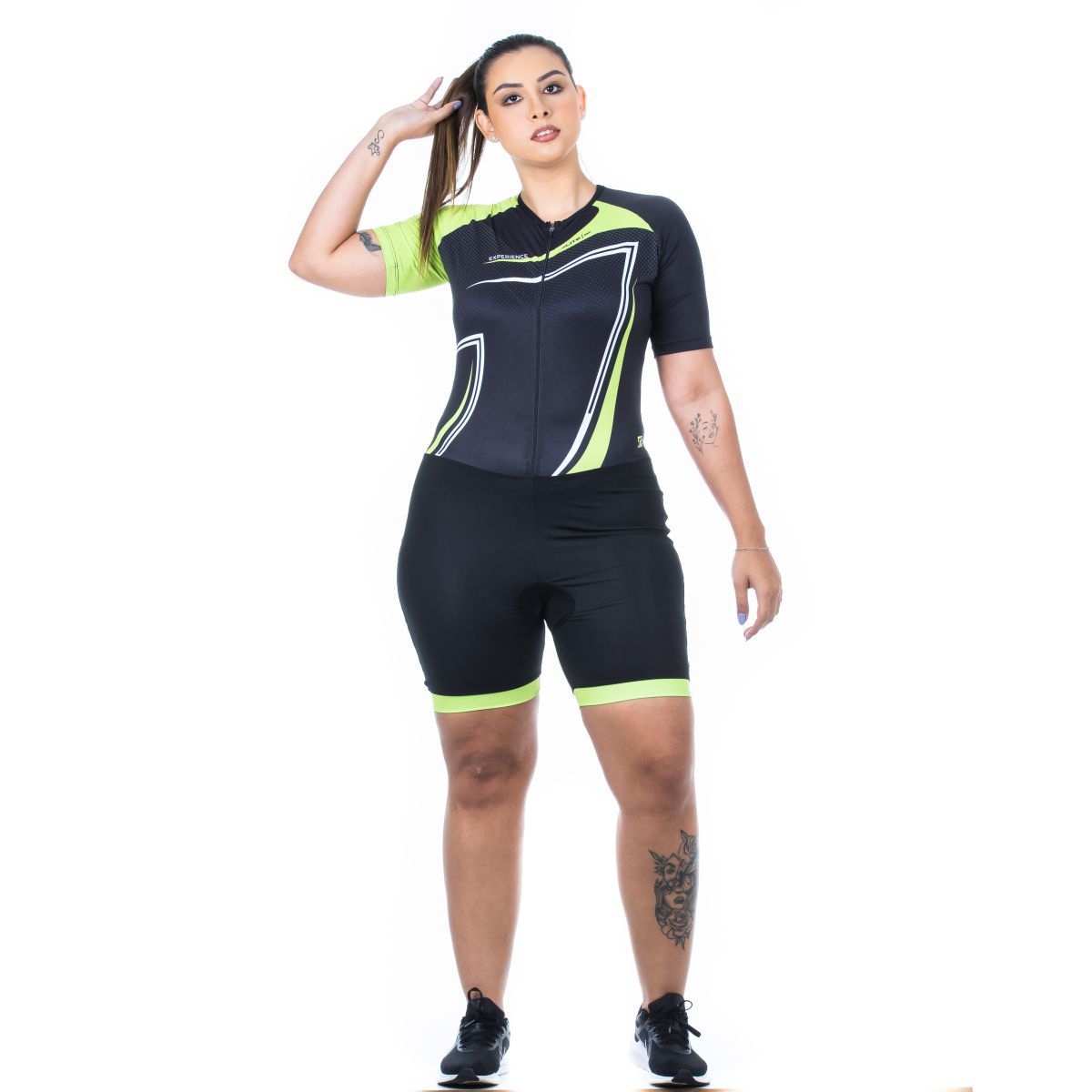 Macaquinho Macacão Curto Ciclista Elite Bike Feminino 129083 - Ares Decor