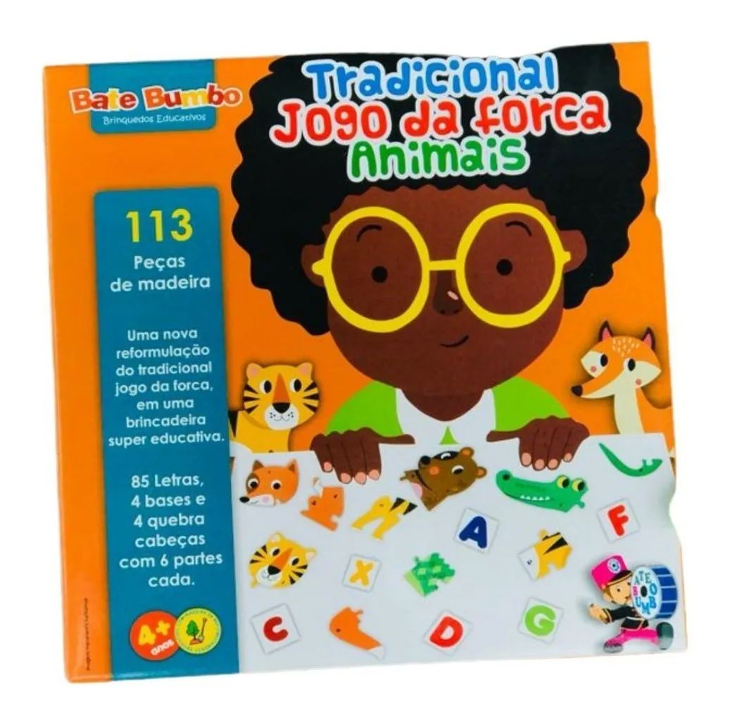 TRADICIONAL JOGO DA FORCA - ANIMAIS - Loja da Bia - Brinquedos Educativos -  %brinquedos educativos% %jogos inteligentes%