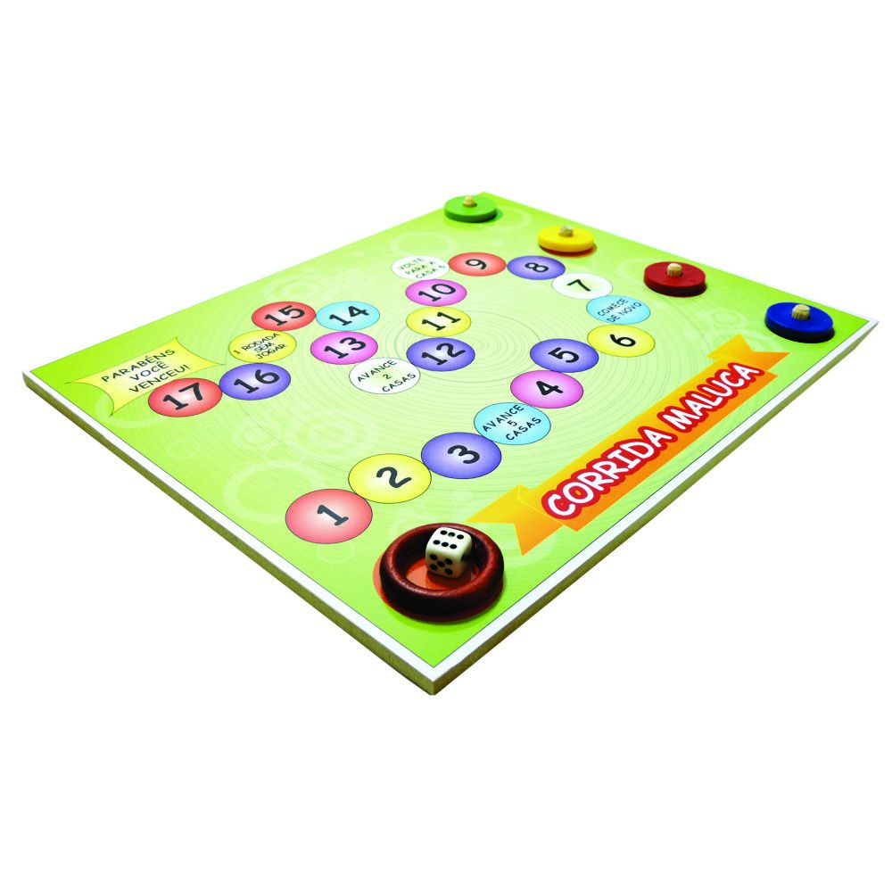 Corrida Maluca Board Game