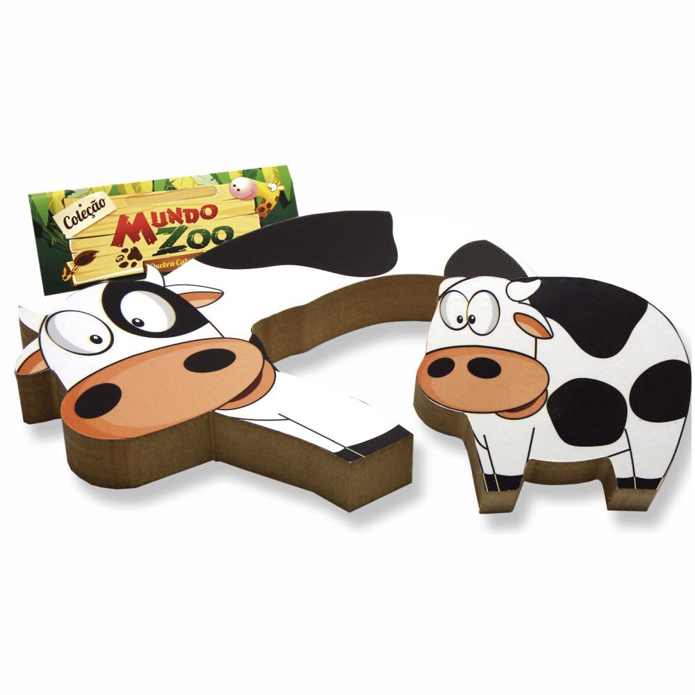 Modelo de jogo de quebra-cabeça com vacas e celeiros