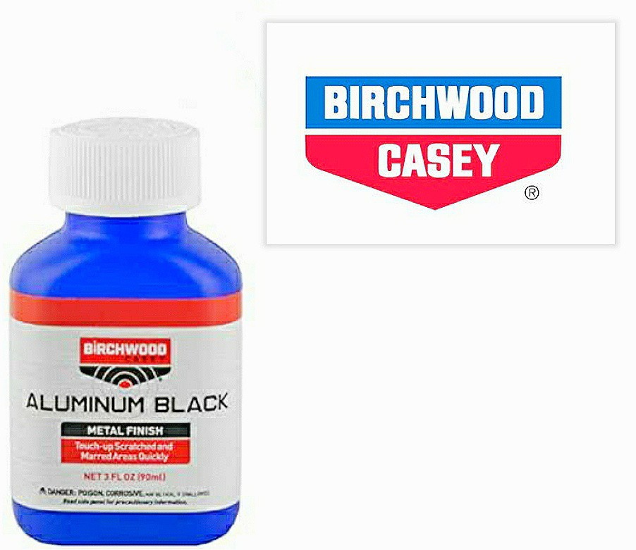 Oxidação preta de alumínio - birchwood casey - aluminium Black