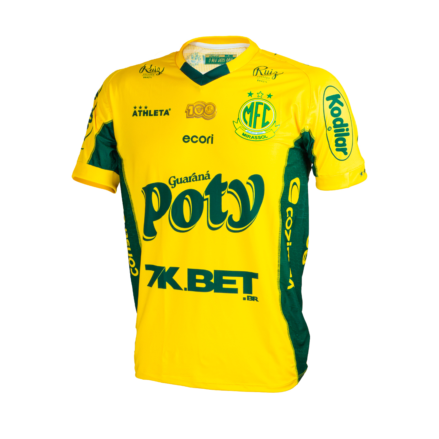 Camisa Oficial Mirassol FC 2025 - Amarela - Fanáticos Mirassol